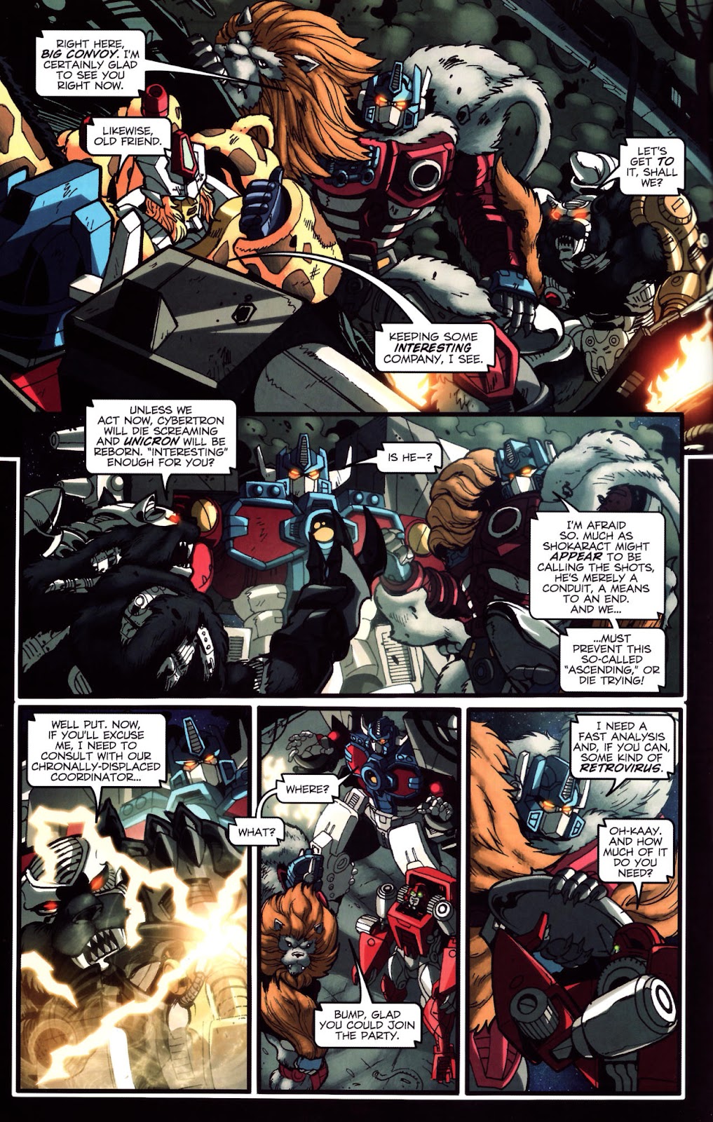 Transformers: Beast Wars: The Ascending issue 4 - Page 8