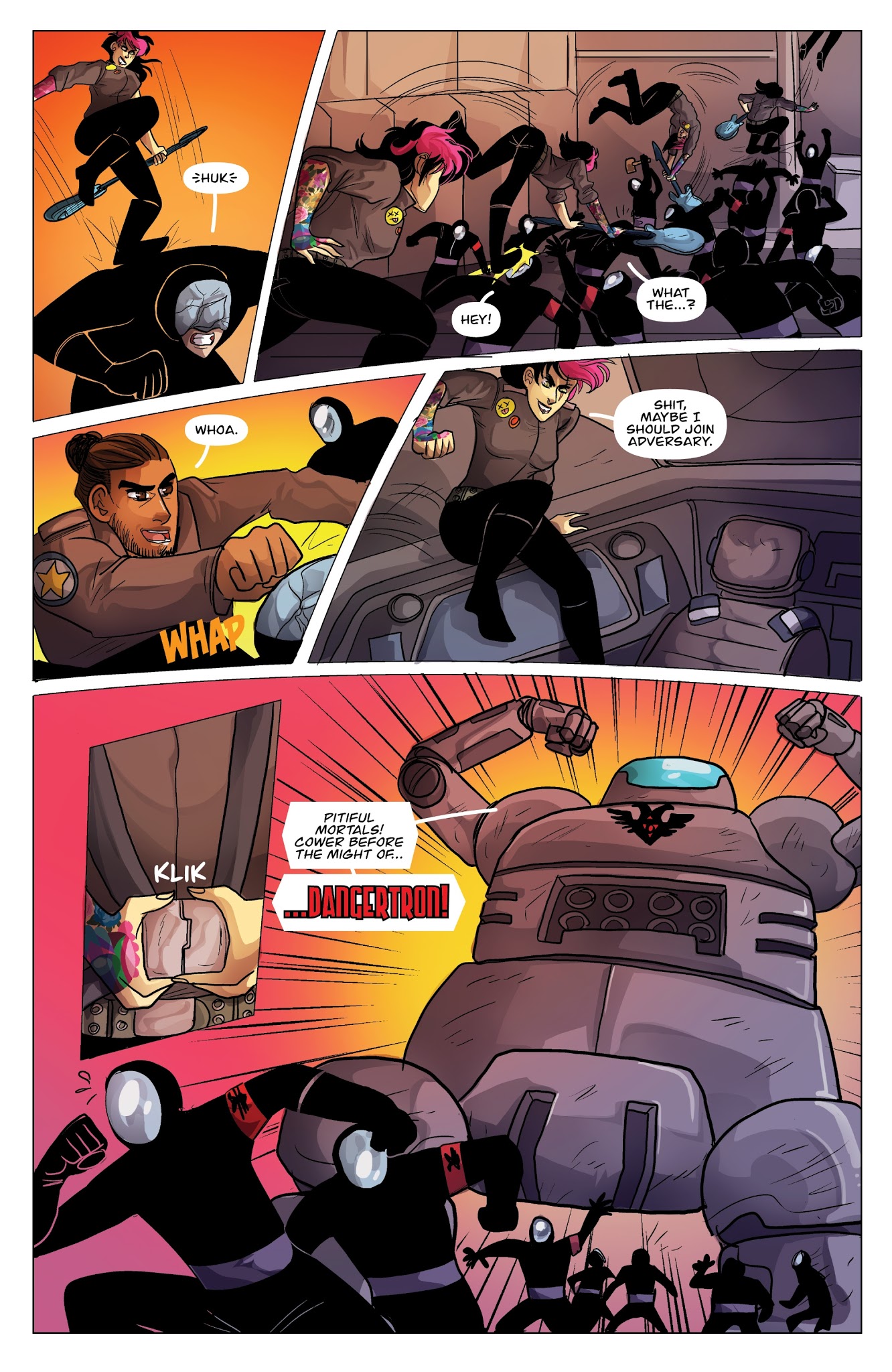 Read online Kim & Kim v2: Love is a Battlefield comic -  Issue #3 - 17