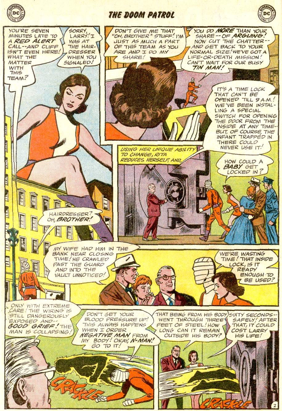 Read online Doom Patrol (1964) comic -  Issue #92 - 4