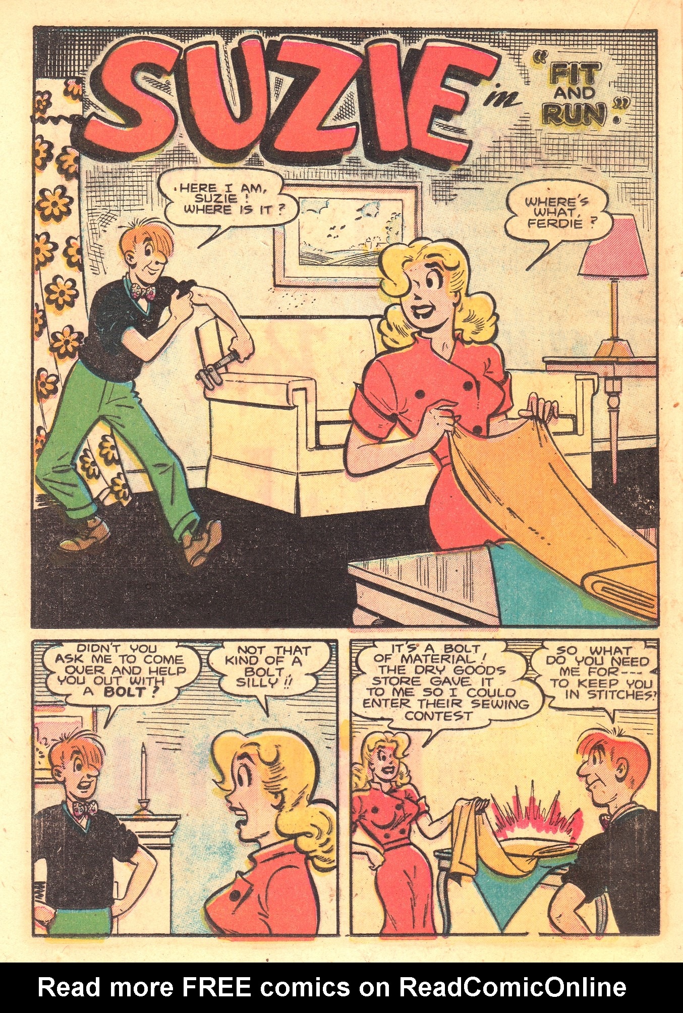 Read online Pep Comics comic -  Issue #93 - 22