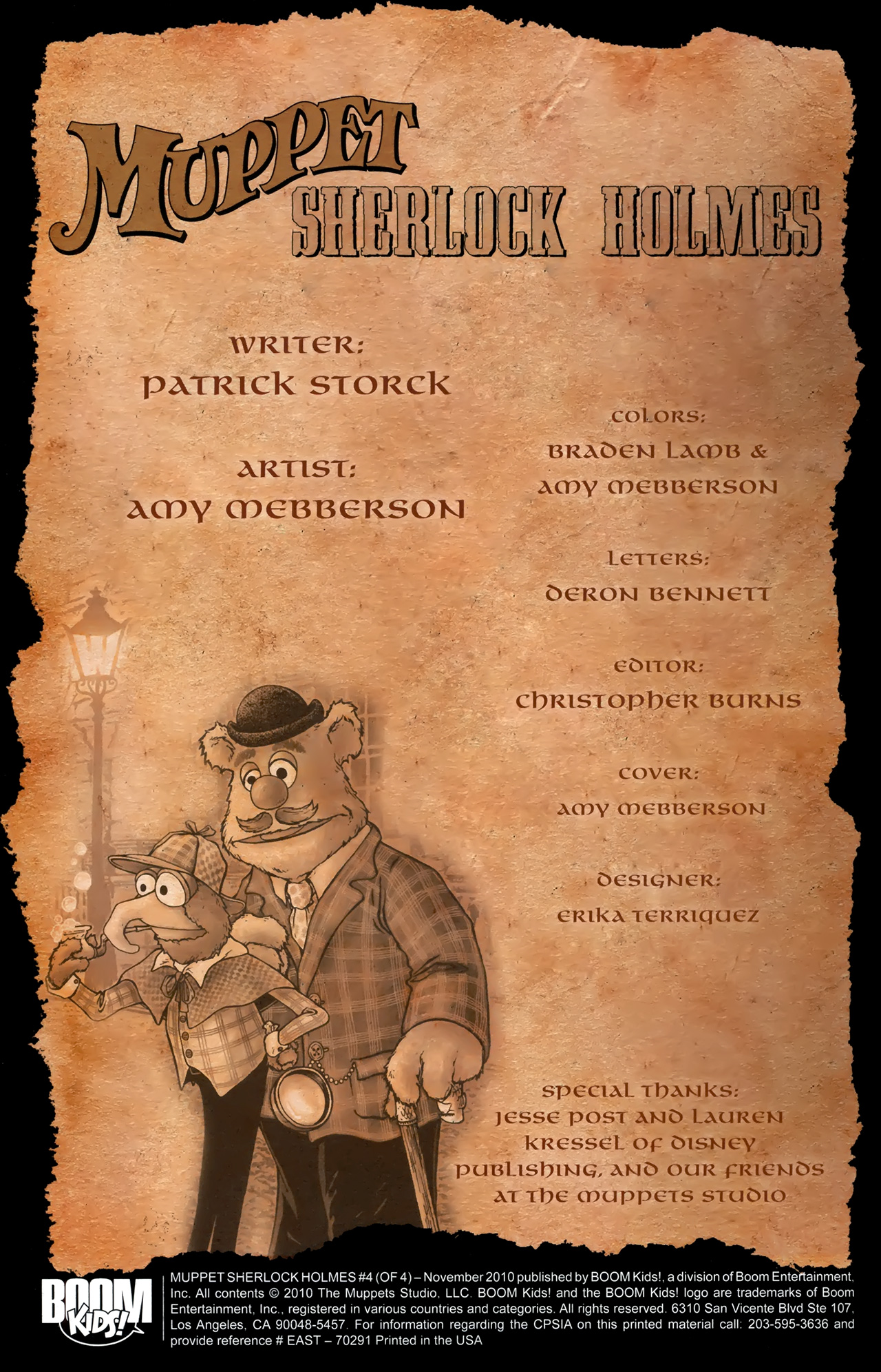 Read online Muppet Sherlock Holmes comic -  Issue #4 - 2