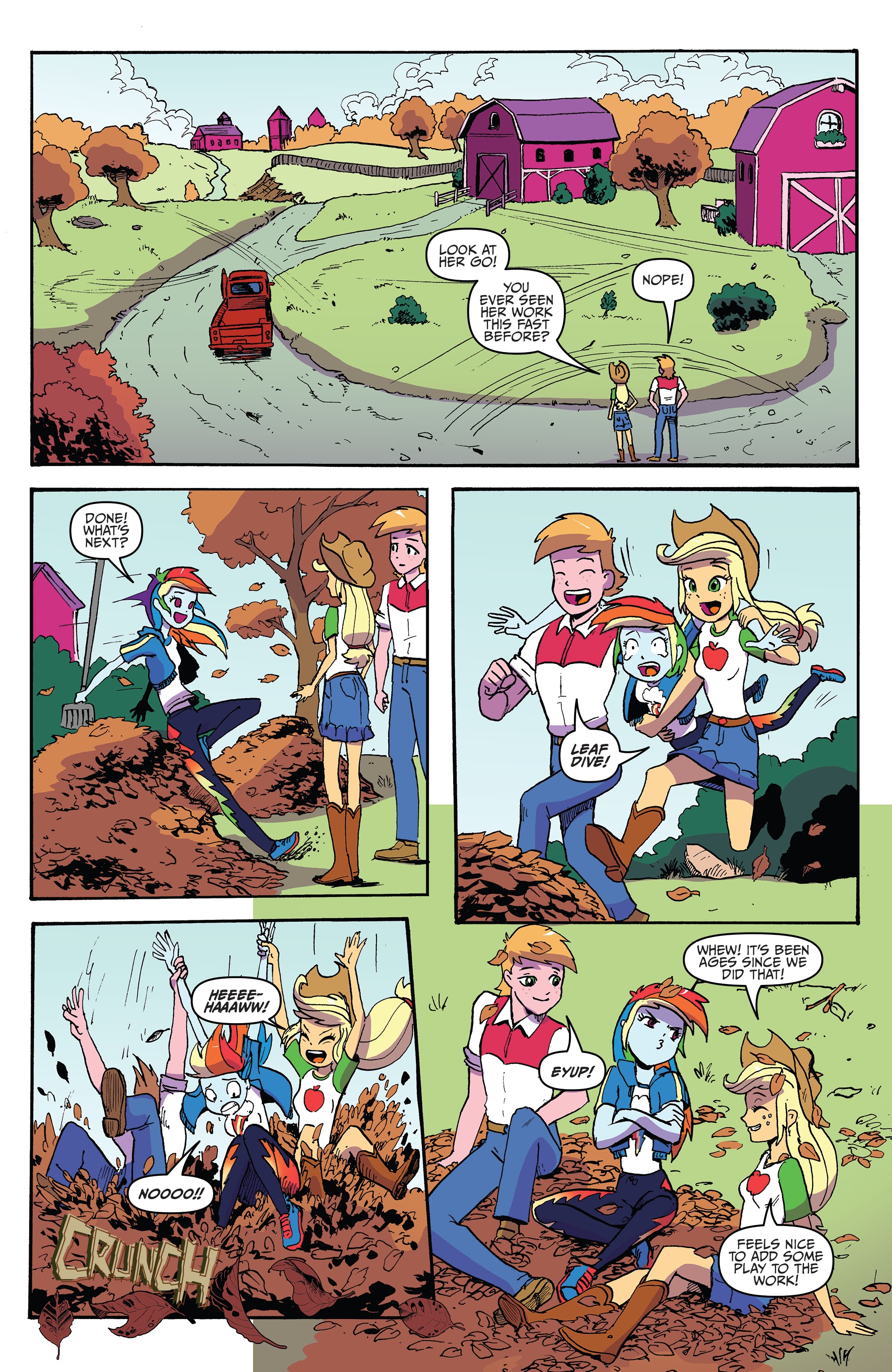 Read online My Little Pony Equestria Girls: Canterlot High: March Radness comic -  Issue # Full - 19