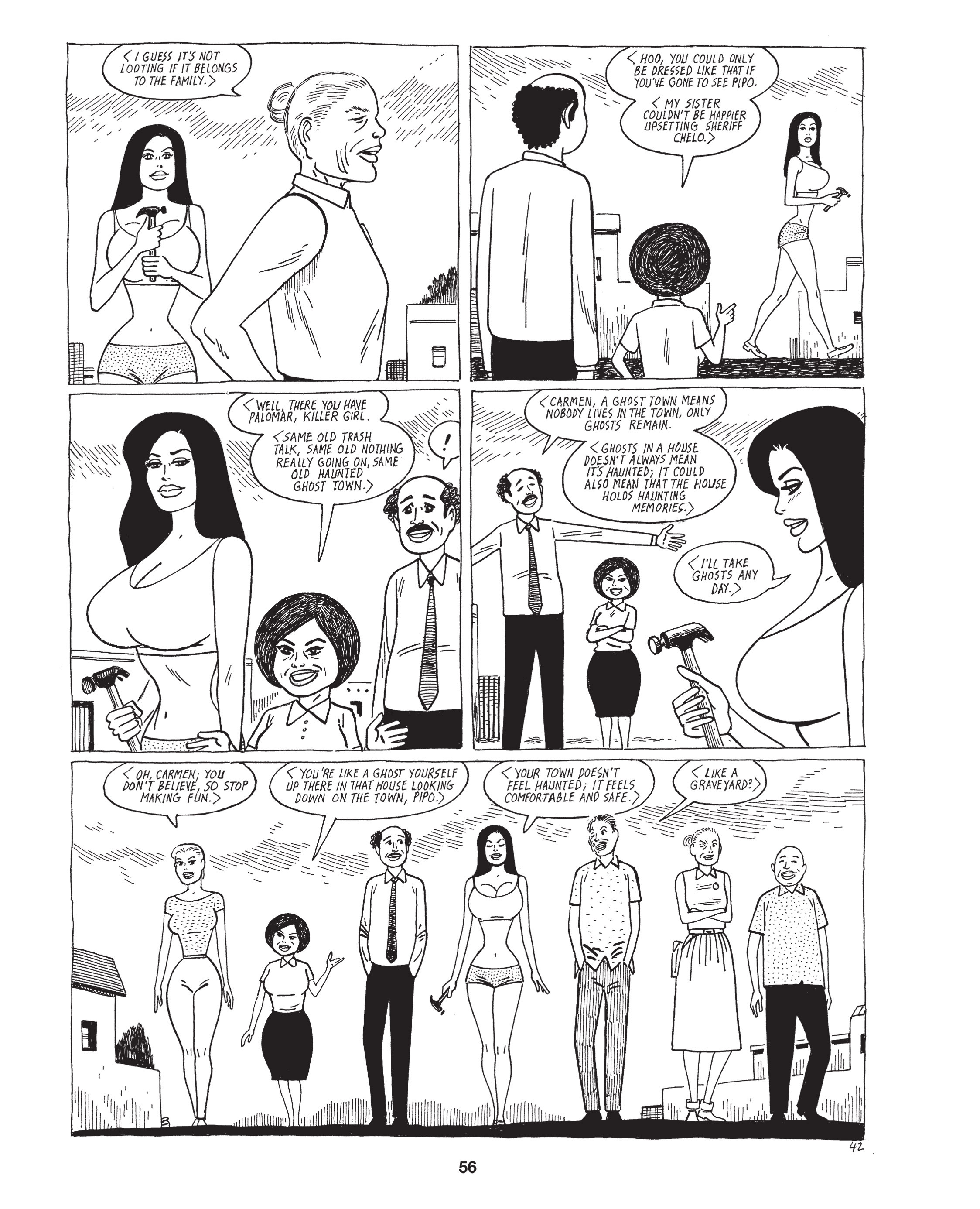 Read online Love and Rockets: New Stories comic -  Issue #5 - 57