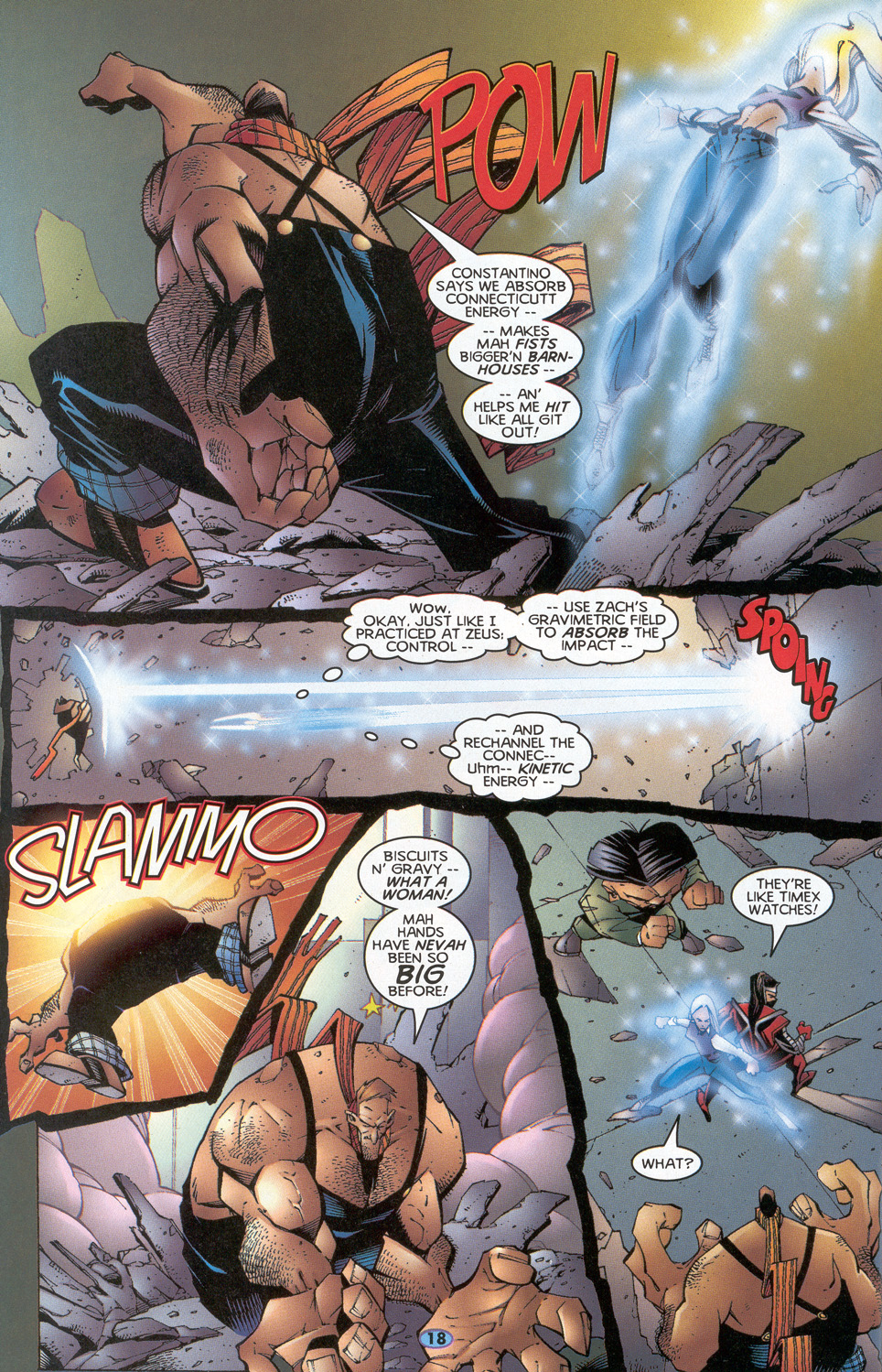 Read online Troublemakers comic -  Issue #5 - 16