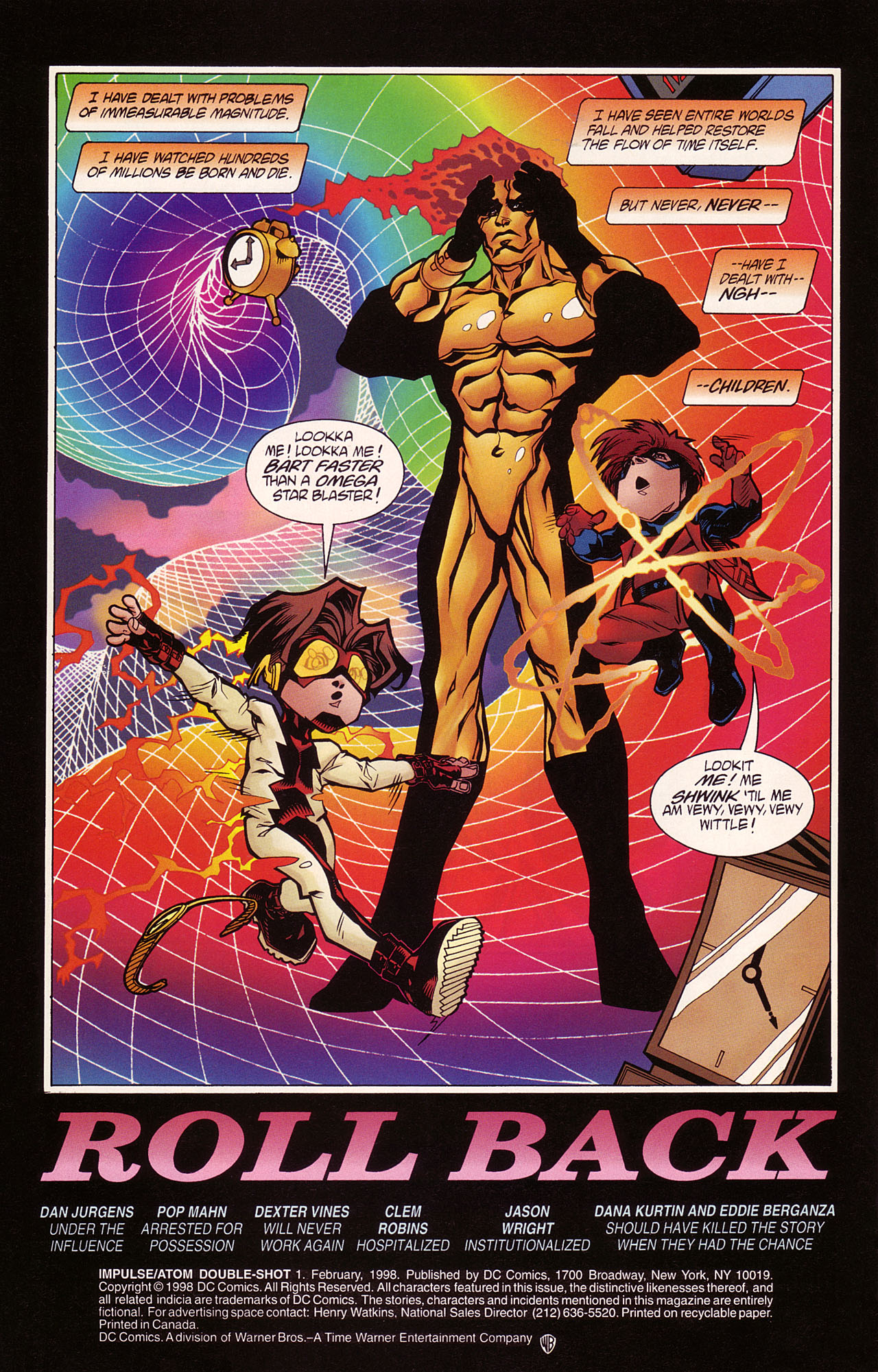 Read online Impulse/Atom Double-Shot comic -  Issue # Full - 4
