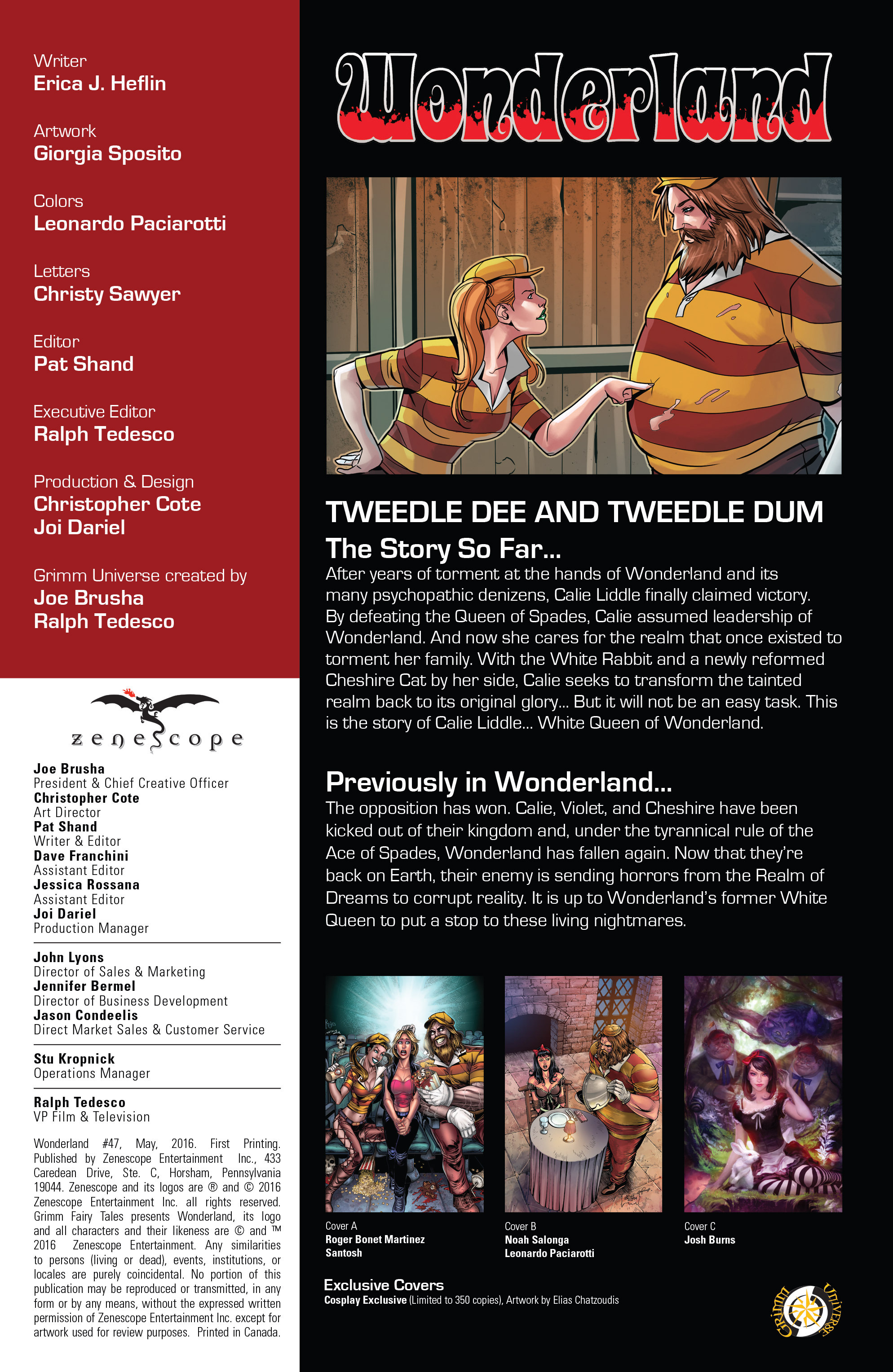 Read online Grimm Fairy Tales presents Wonderland comic -  Issue #47 - 3