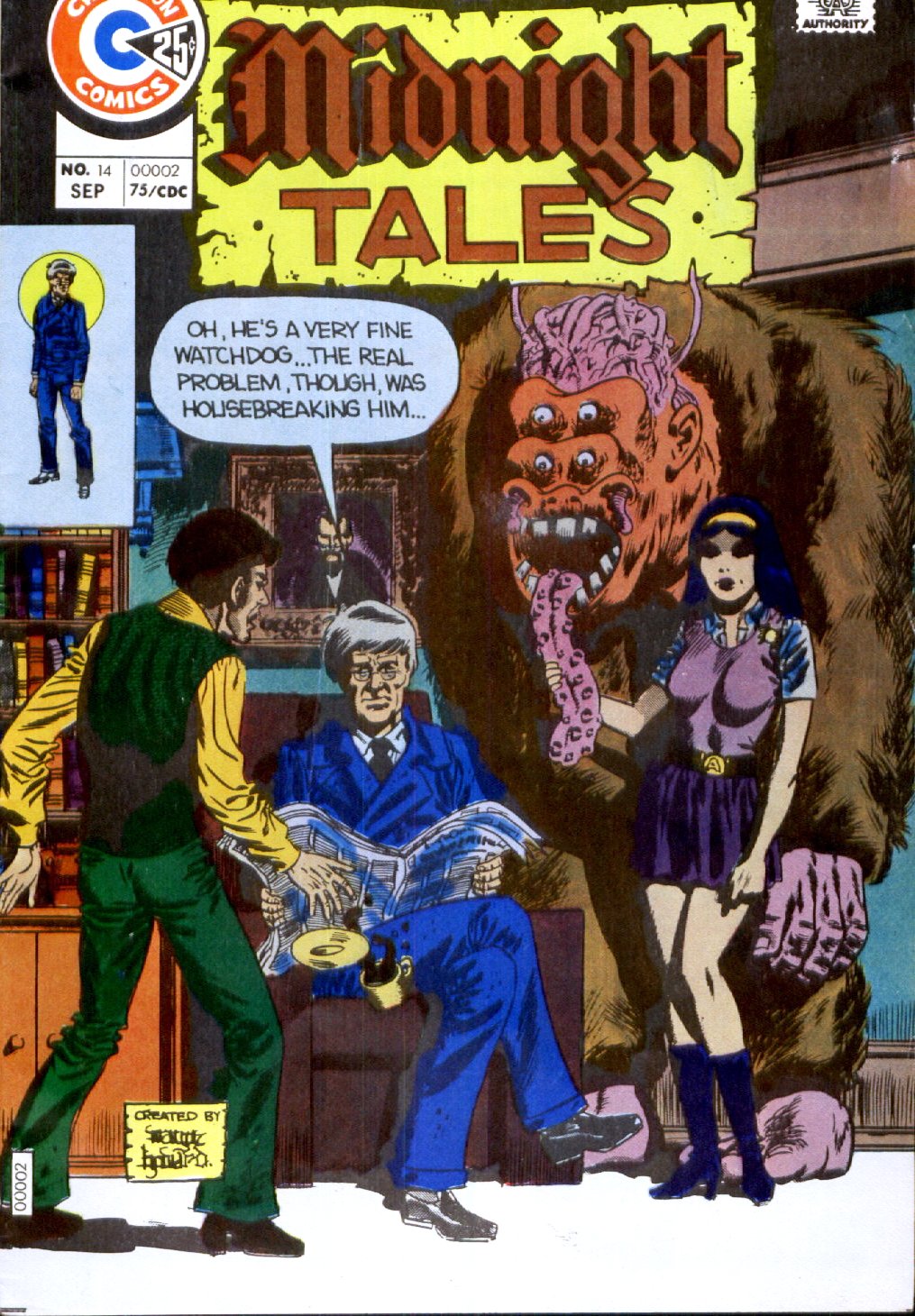 Read online Midnight Tales comic -  Issue #14 - 1