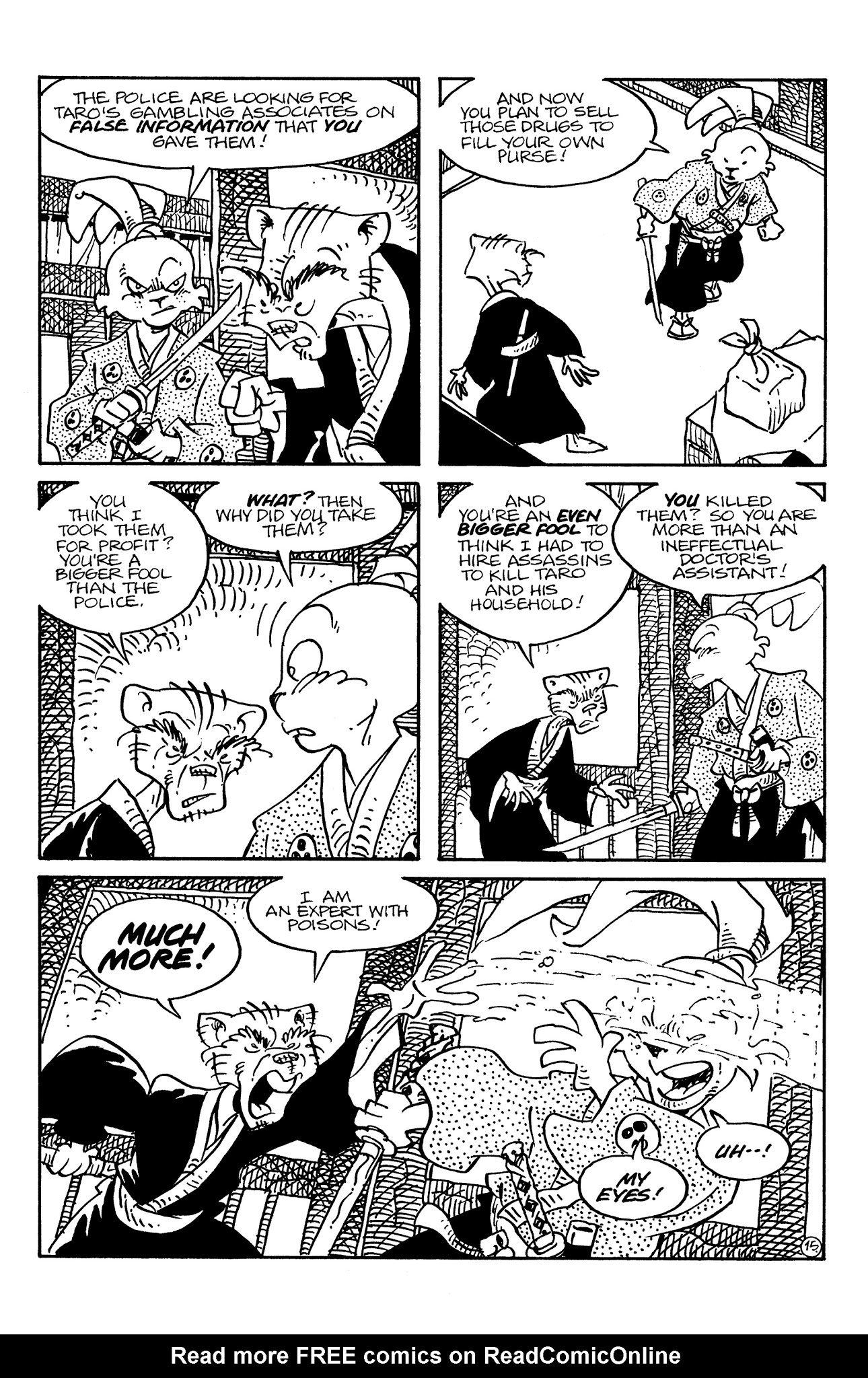 Read online Usagi Yojimbo (1996) comic -  Issue #162 - 17