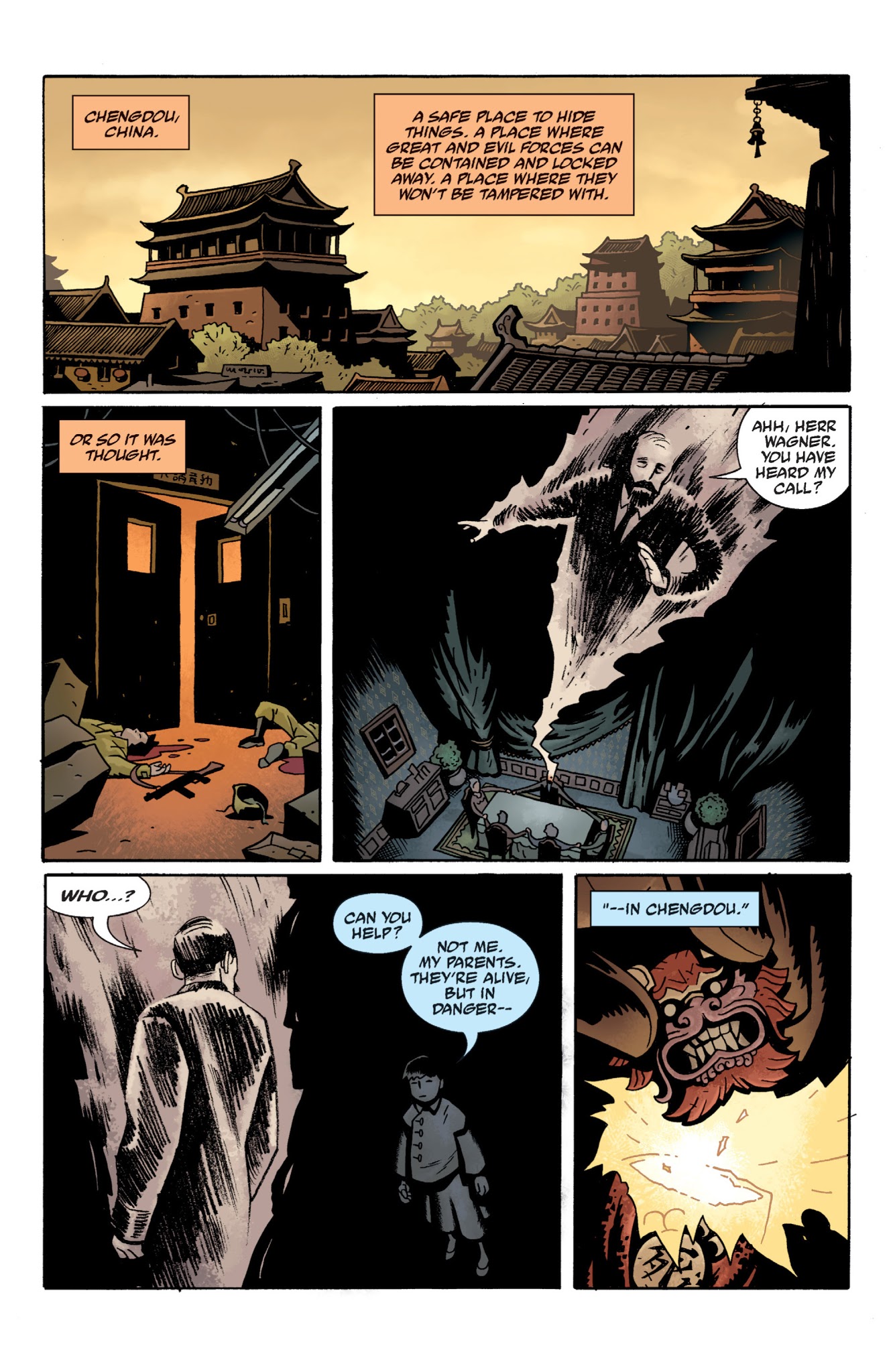 Read online B.P.R.D. (2003) comic -  Issue # TPB 16 - 118