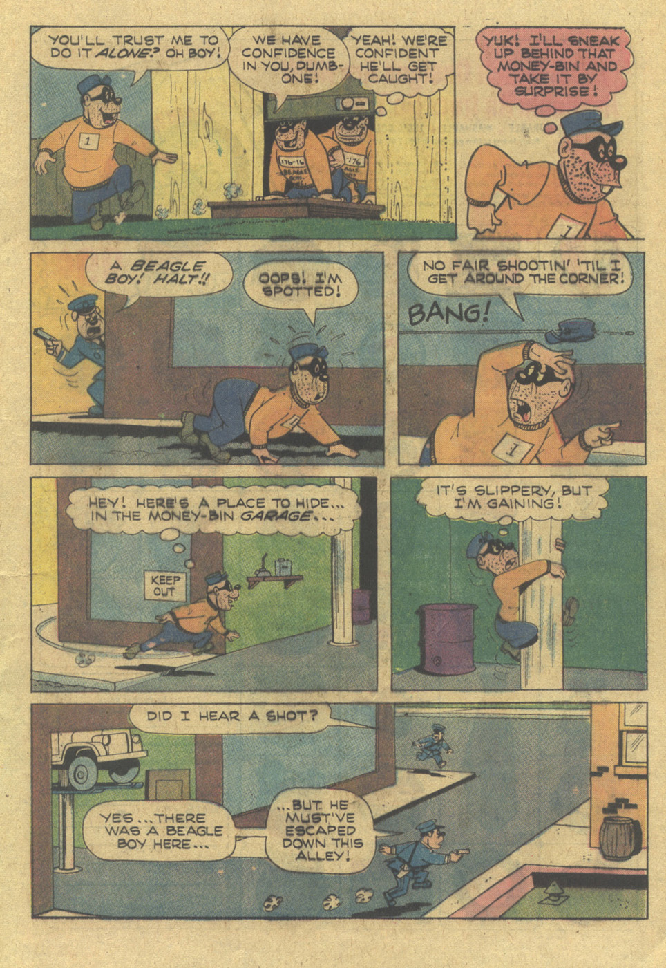 Read online Walt Disney THE BEAGLE BOYS comic -  Issue #27 - 17