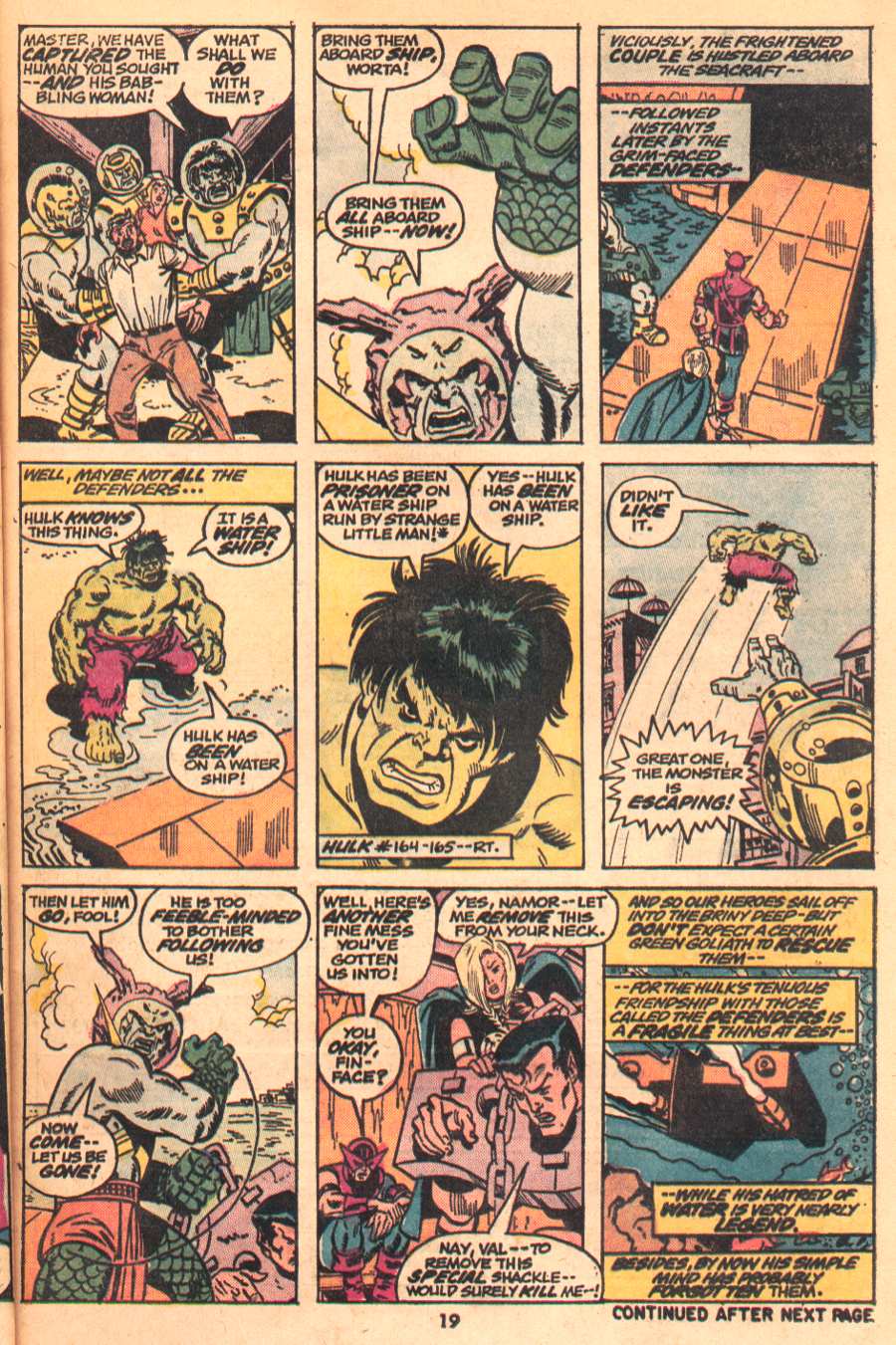 Read online The Defenders (1972) comic -  Issue #7 - 15