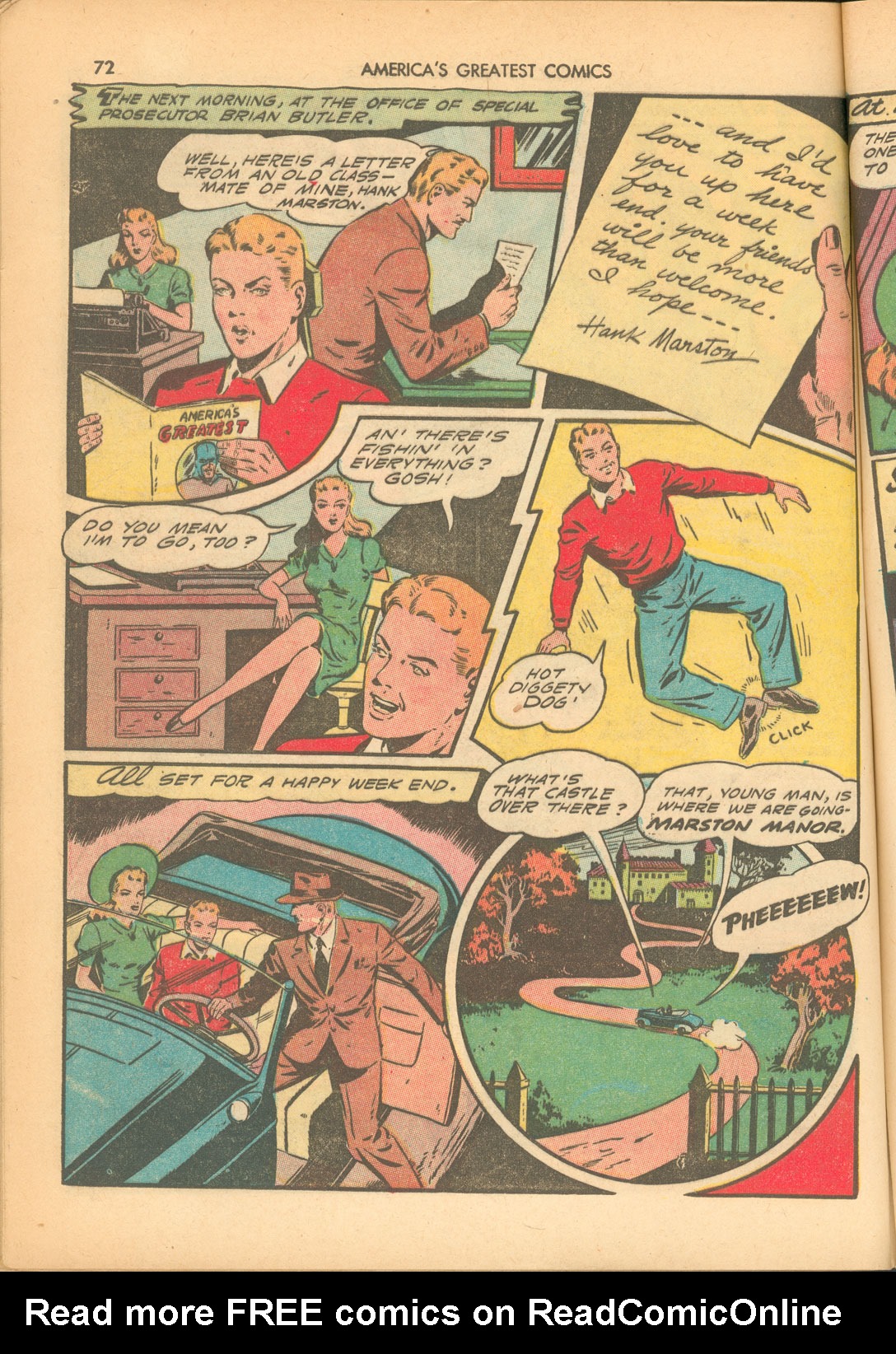 Read online America's Greatest Comics comic -  Issue #5 - 72