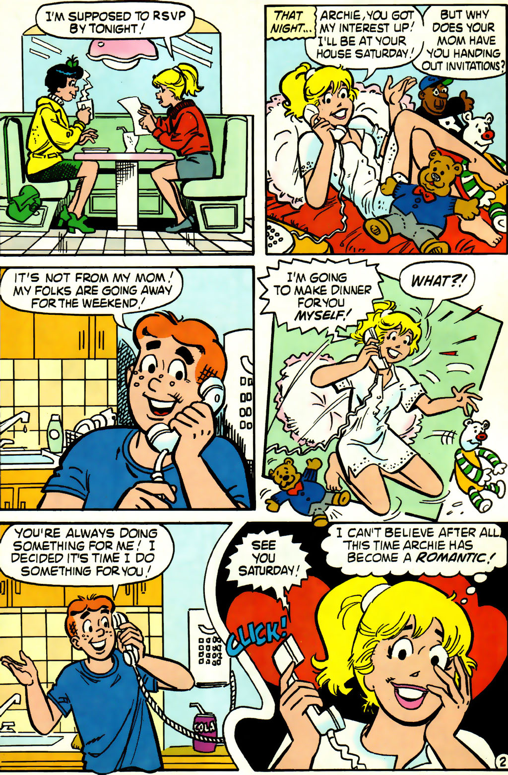 Read online Betty comic -  Issue #61 - 16