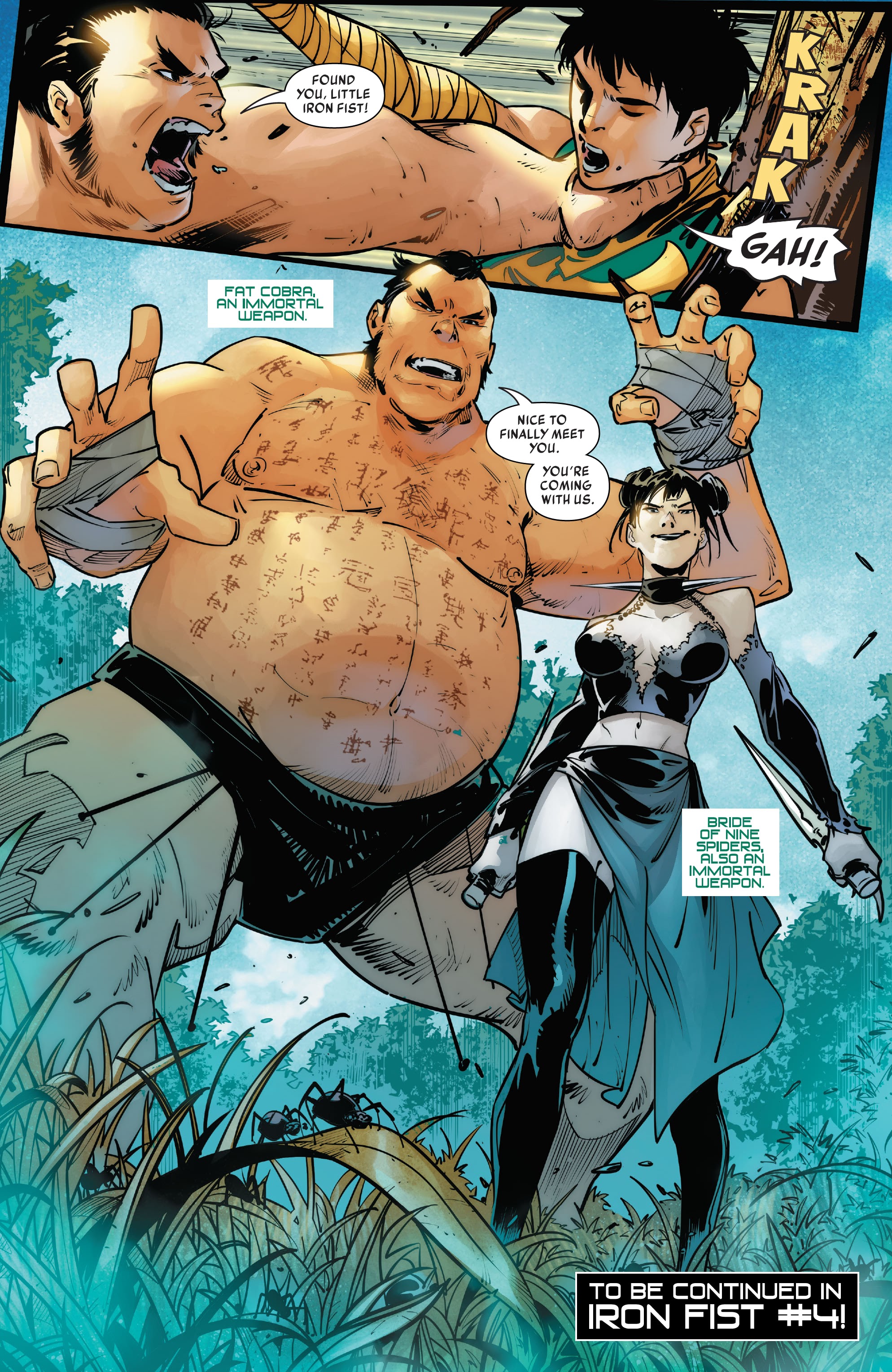 Read online Iron Fist (2022) comic -  Issue #3 - 22