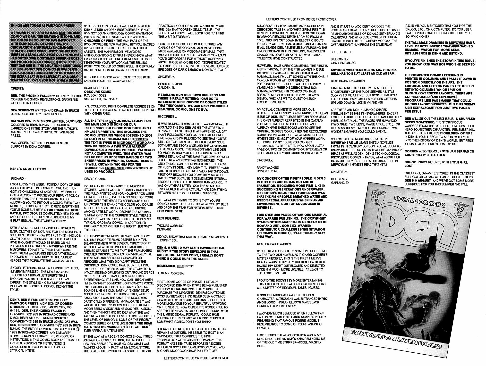 Read online Den (1988) comic -  Issue #7 - 2