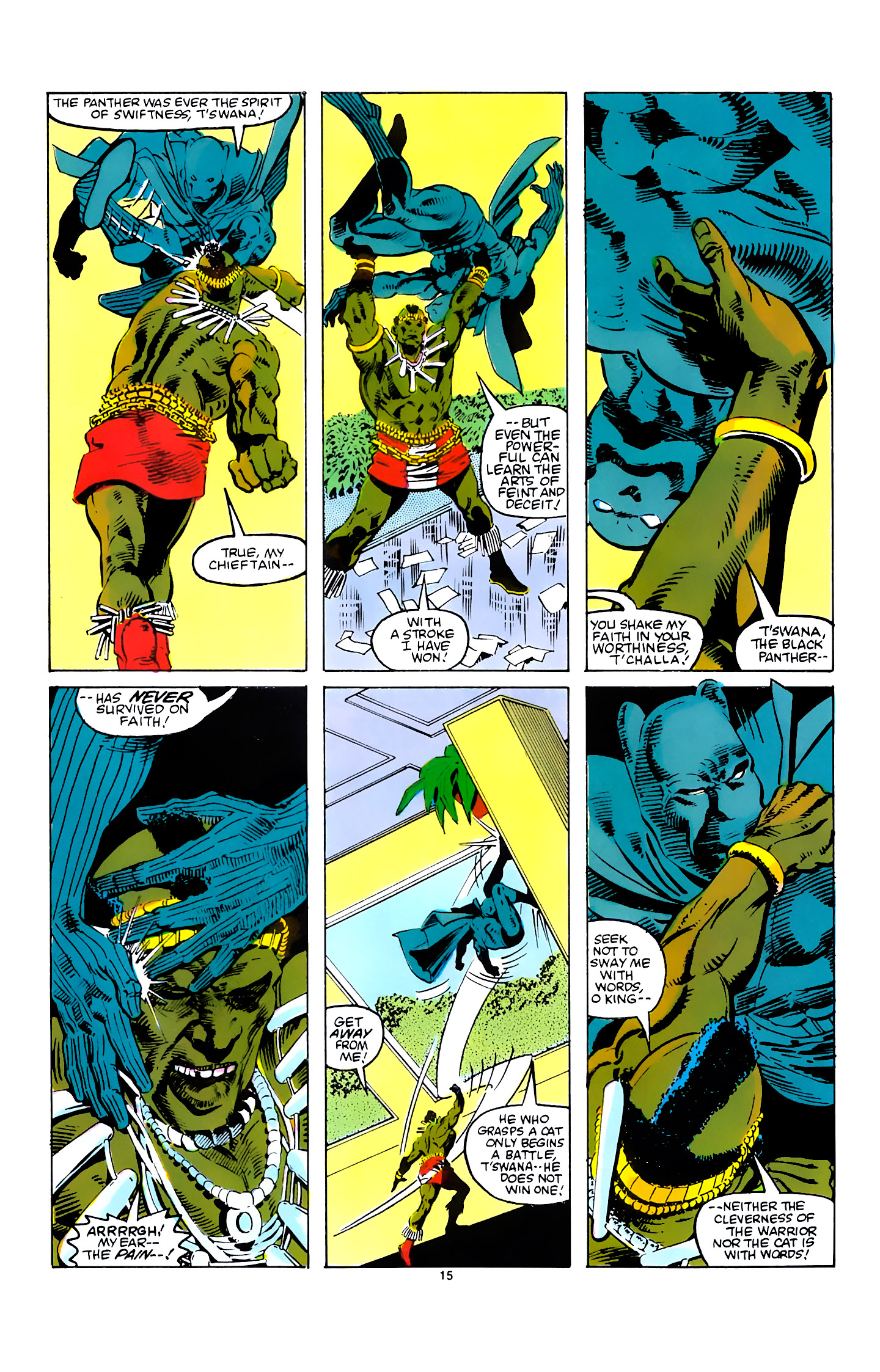 Read online Black Panther (1988) comic -  Issue #2 - 13