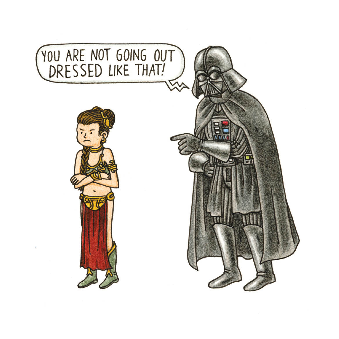 Read online Star Wars: Vader's Little Princess comic -  Issue # TPB - 36