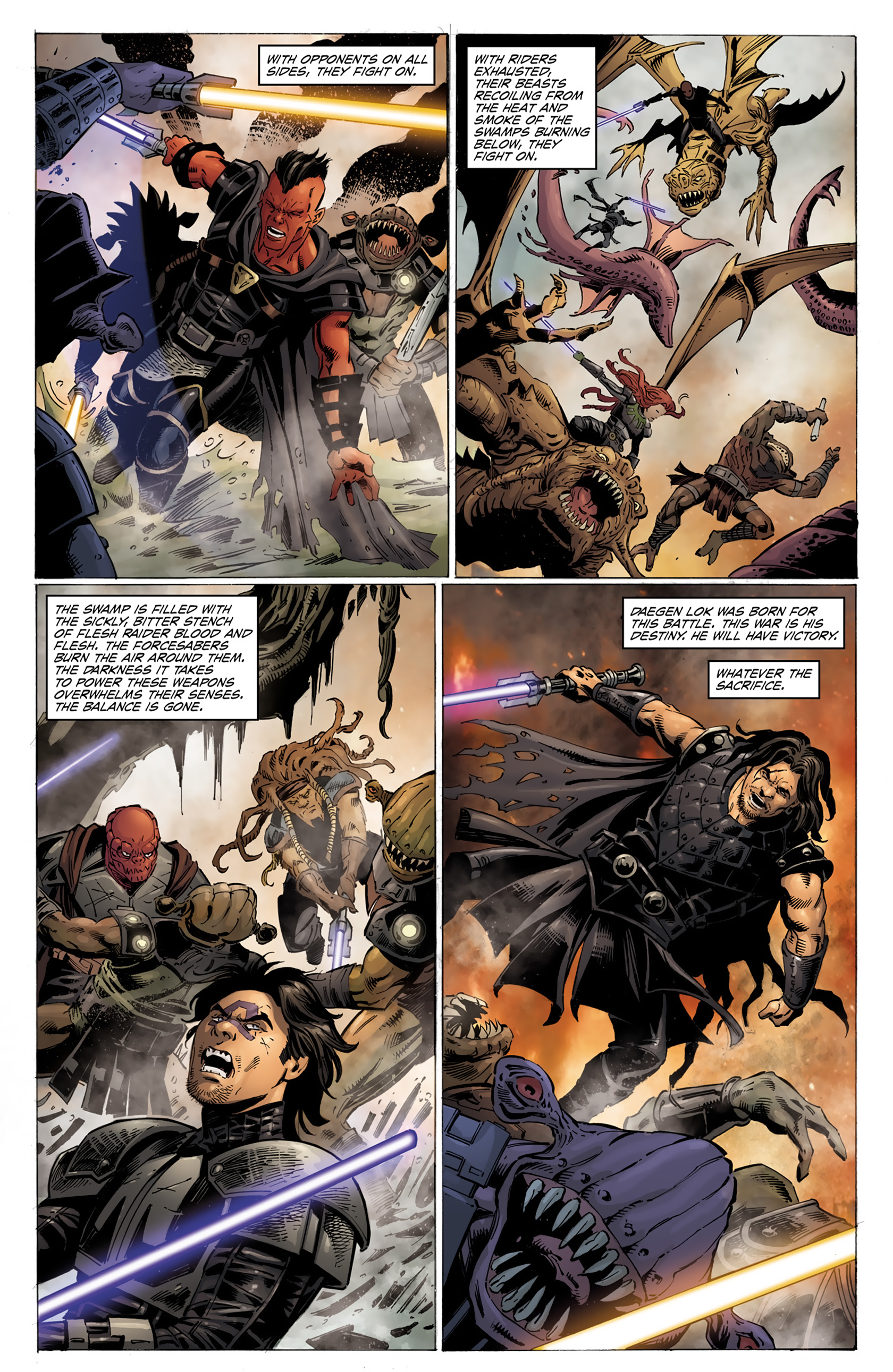 Read online Star Wars: Dawn of the Jedi - Force War comic -  Issue #1 - 17