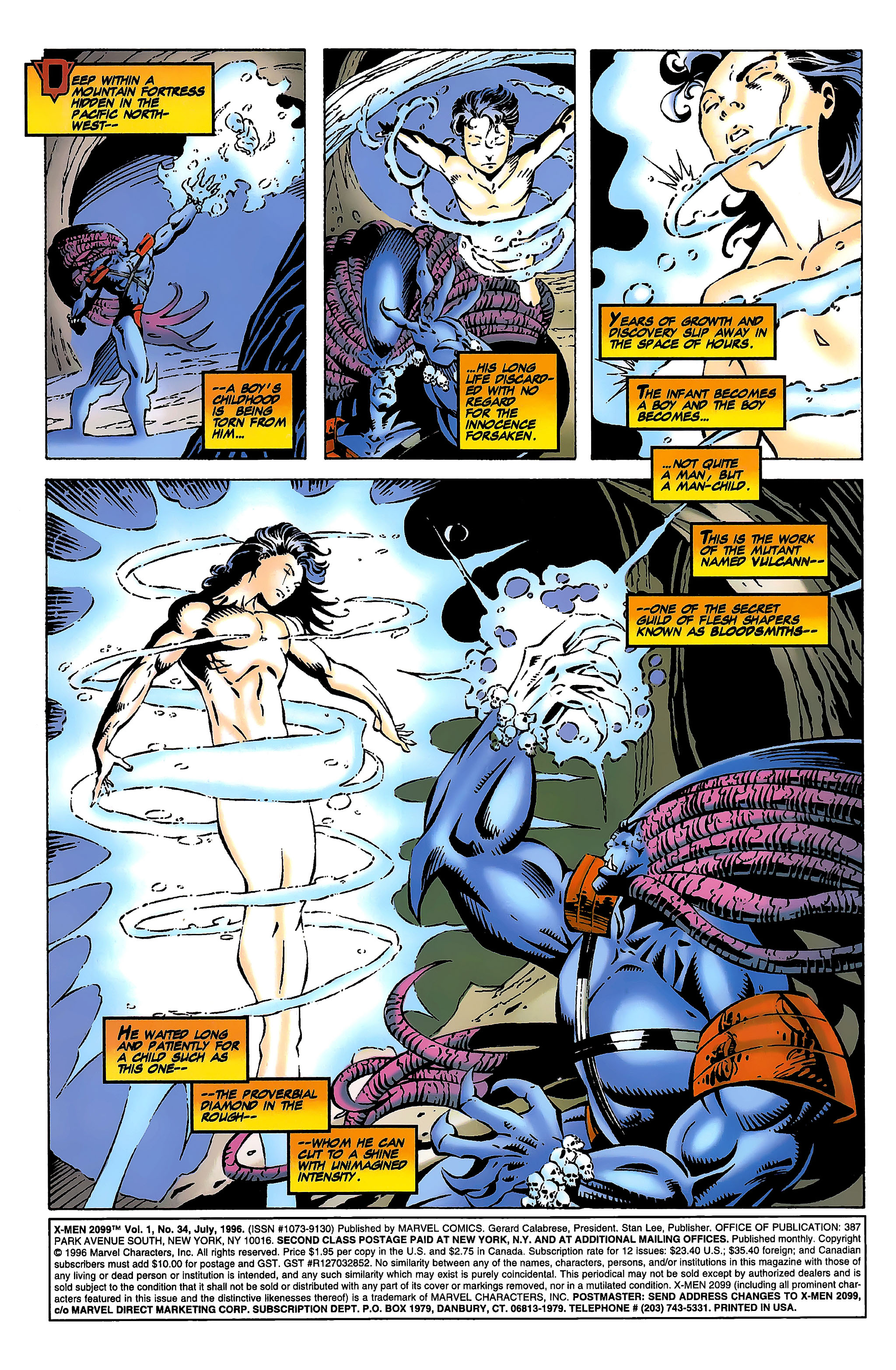 Read online X-Men 2099 comic -  Issue #34 - 2