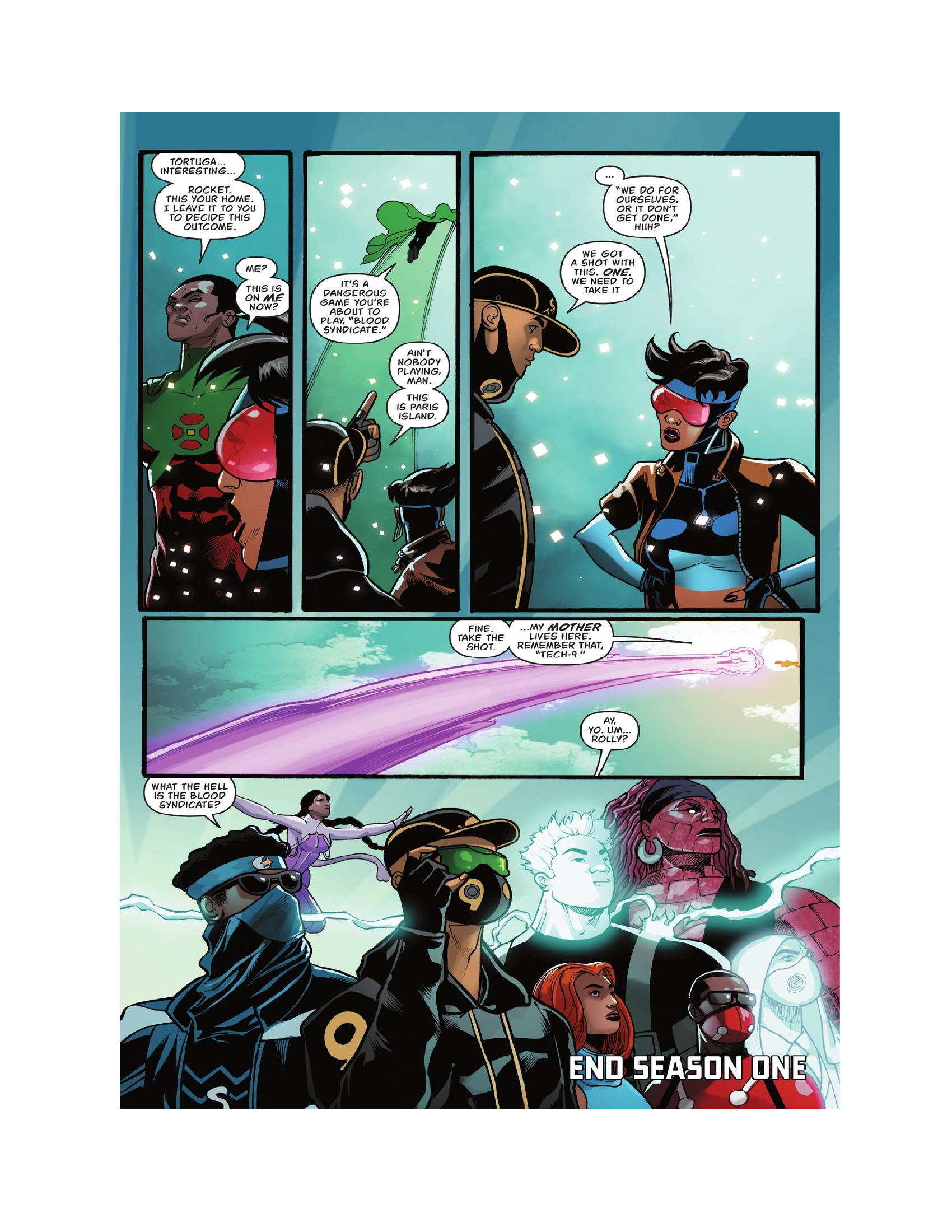 Read online Blood Syndicate: Season One comic -  Issue #6 - 22