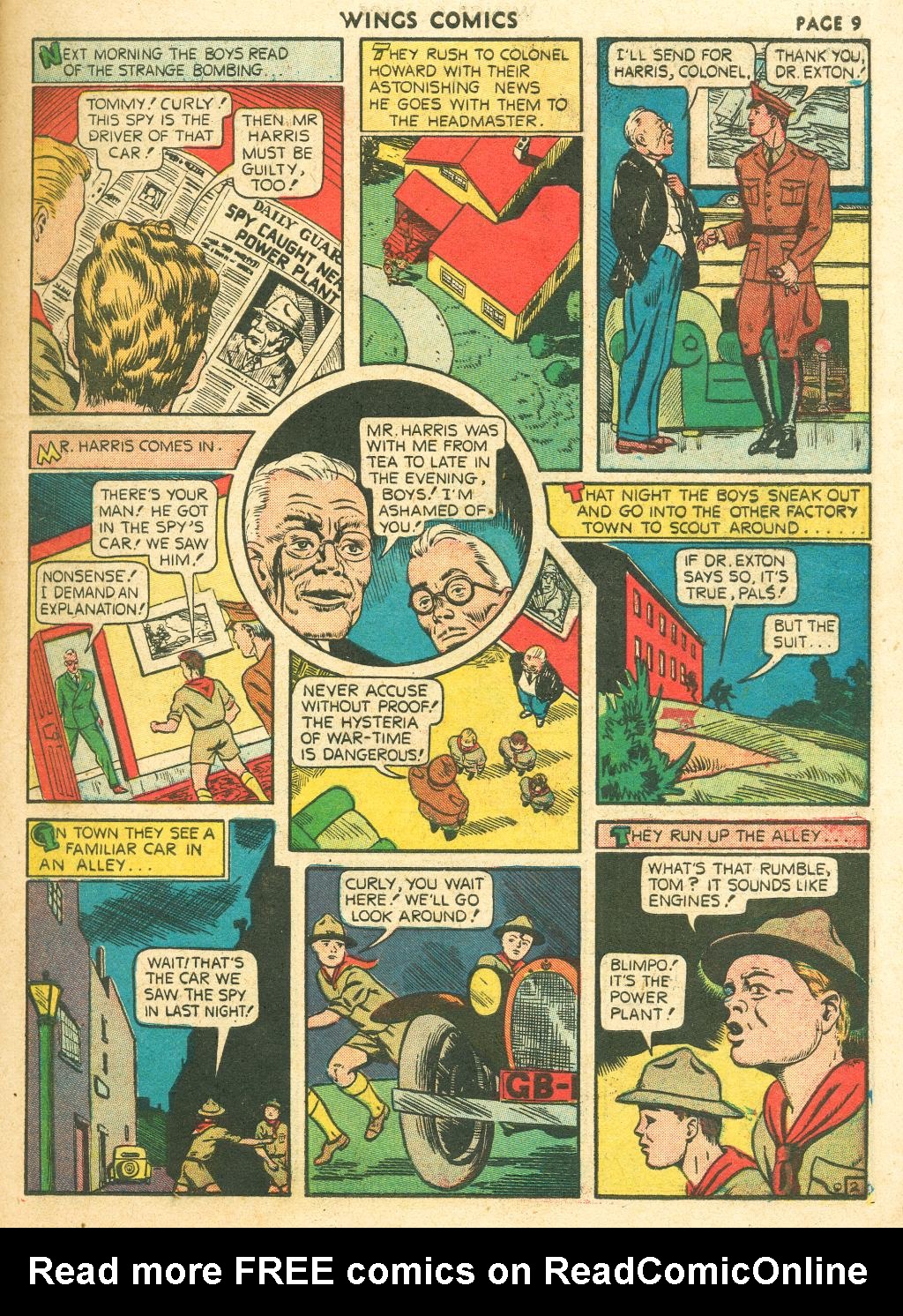 Read online Wings Comics comic -  Issue #10 - 11