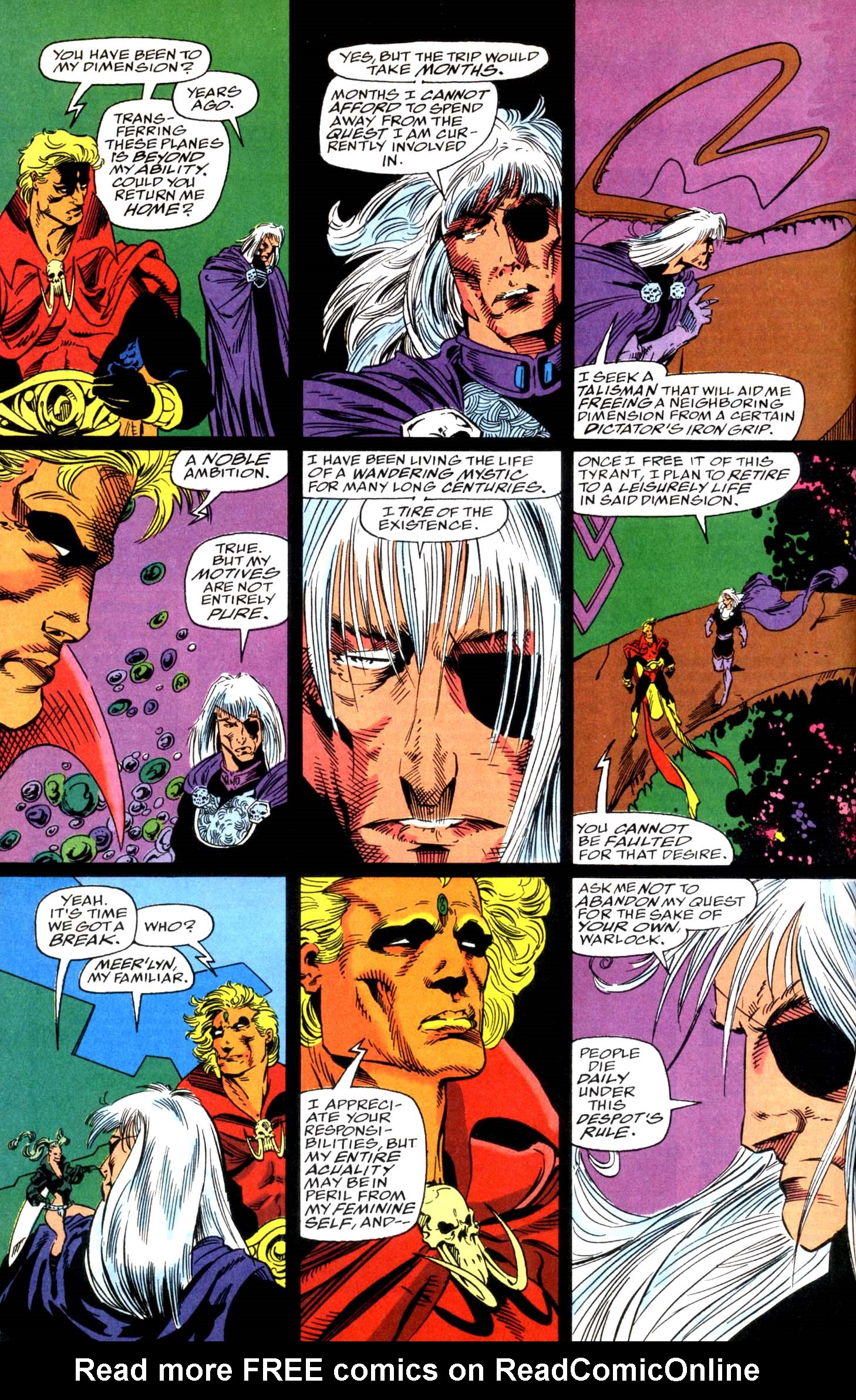 Read online Warlock Chronicles comic -  Issue #1 - 19