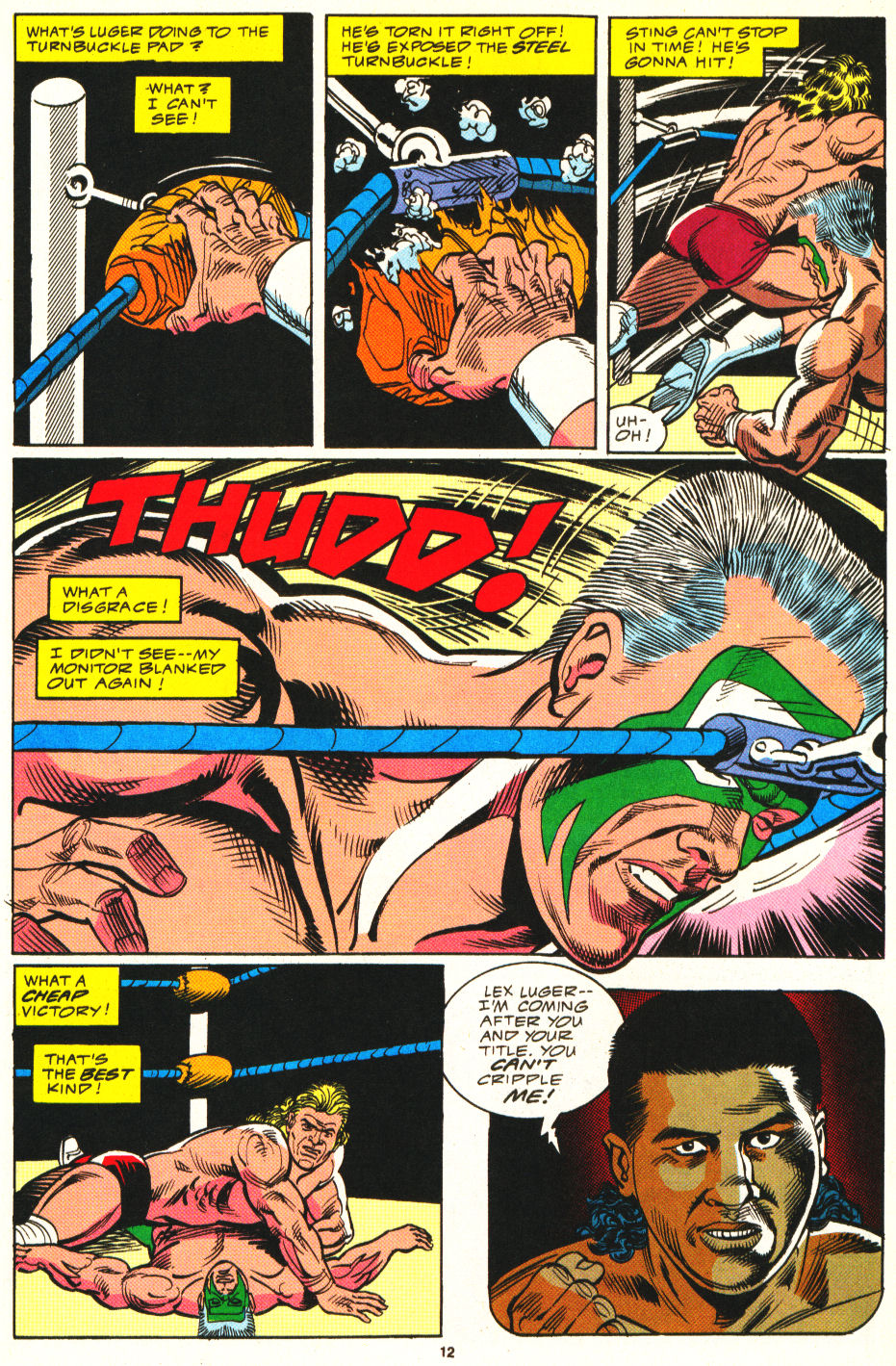 Read online WCW World Championship Wrestling comic -  Issue #2 - 11