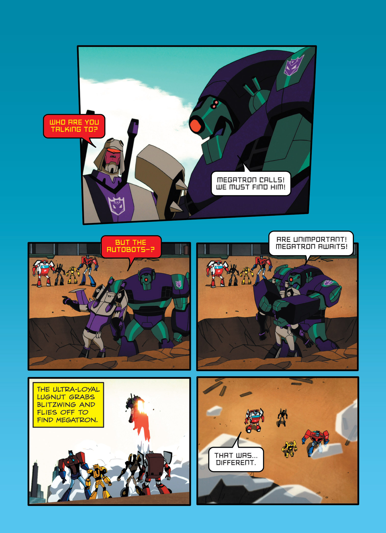 Read online Transformers Animated comic -  Issue #5 - 86