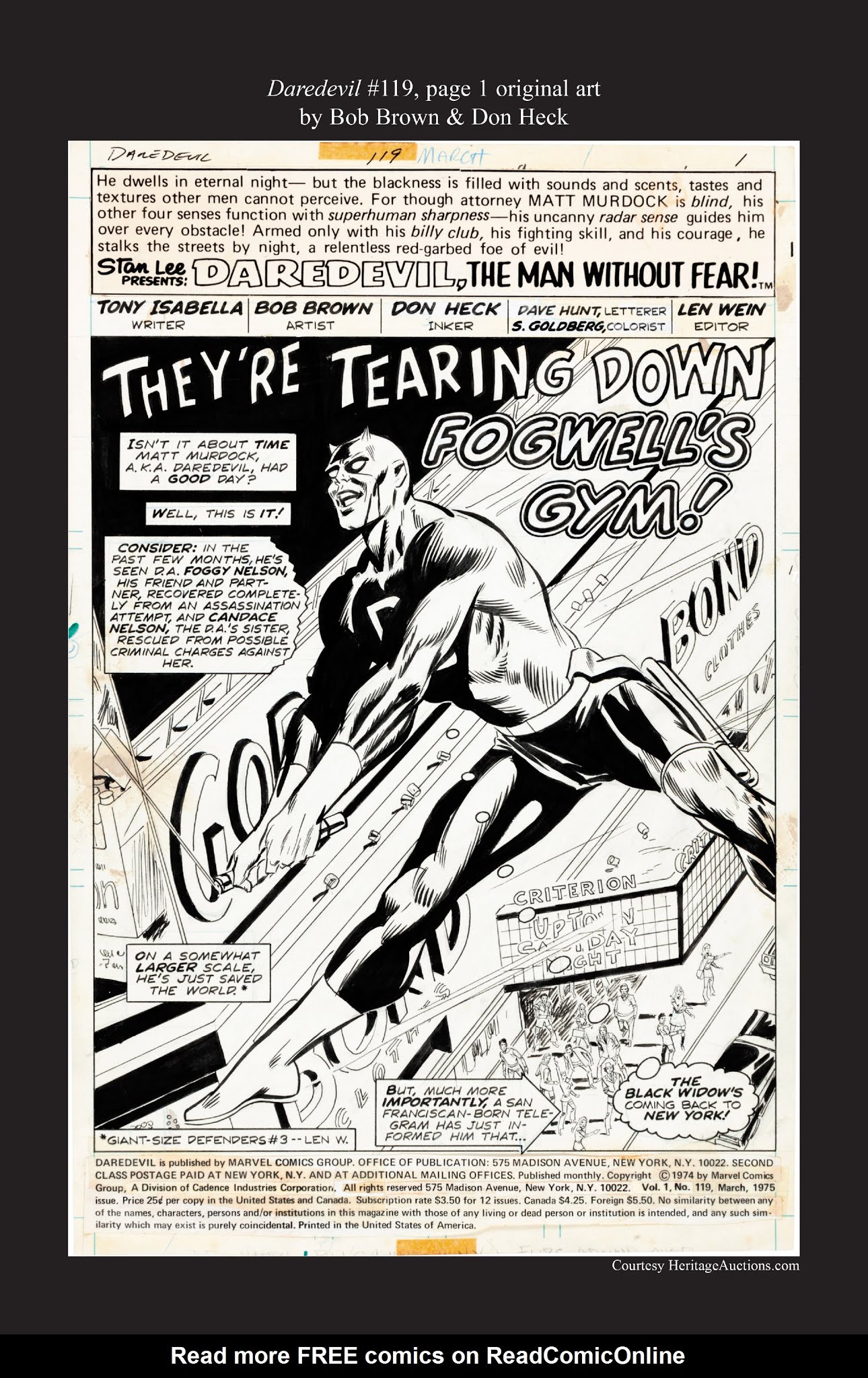 Read online Marvel Masterworks: Daredevil comic -  Issue # TPB 11 - 60