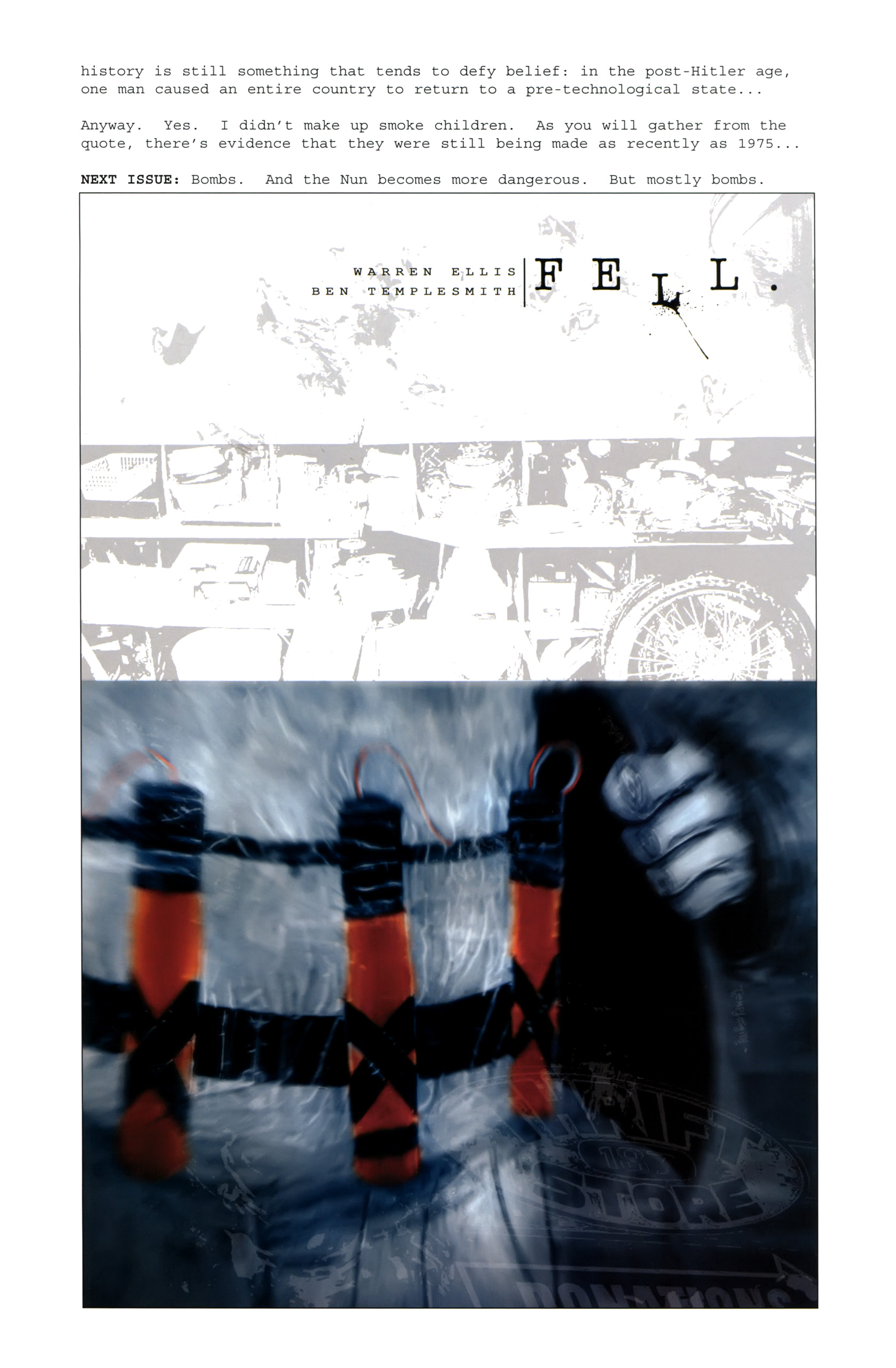 Read online Fell comic -  Issue #2 - 23