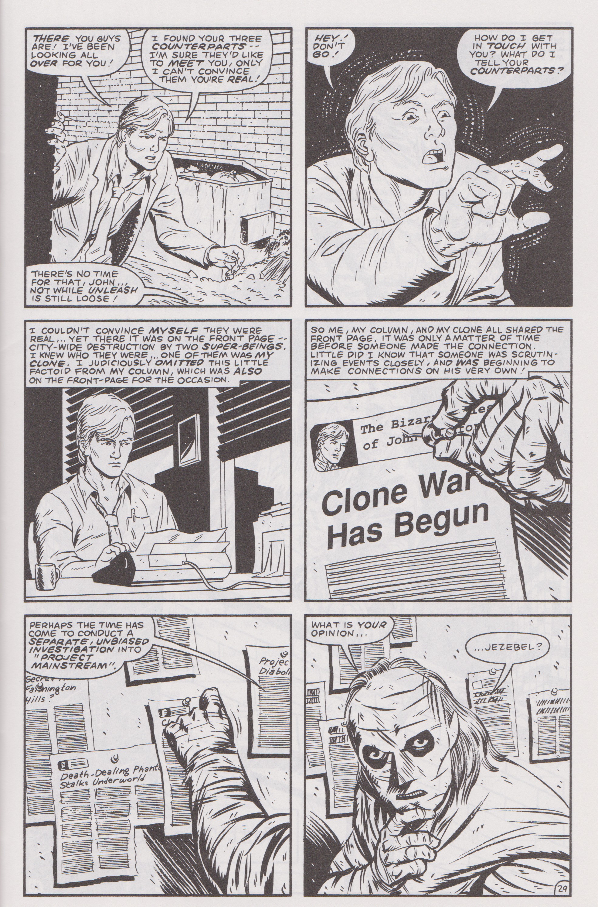 Read online Don Simpson's Bizarre Heroes comic -  Issue #0 - 31