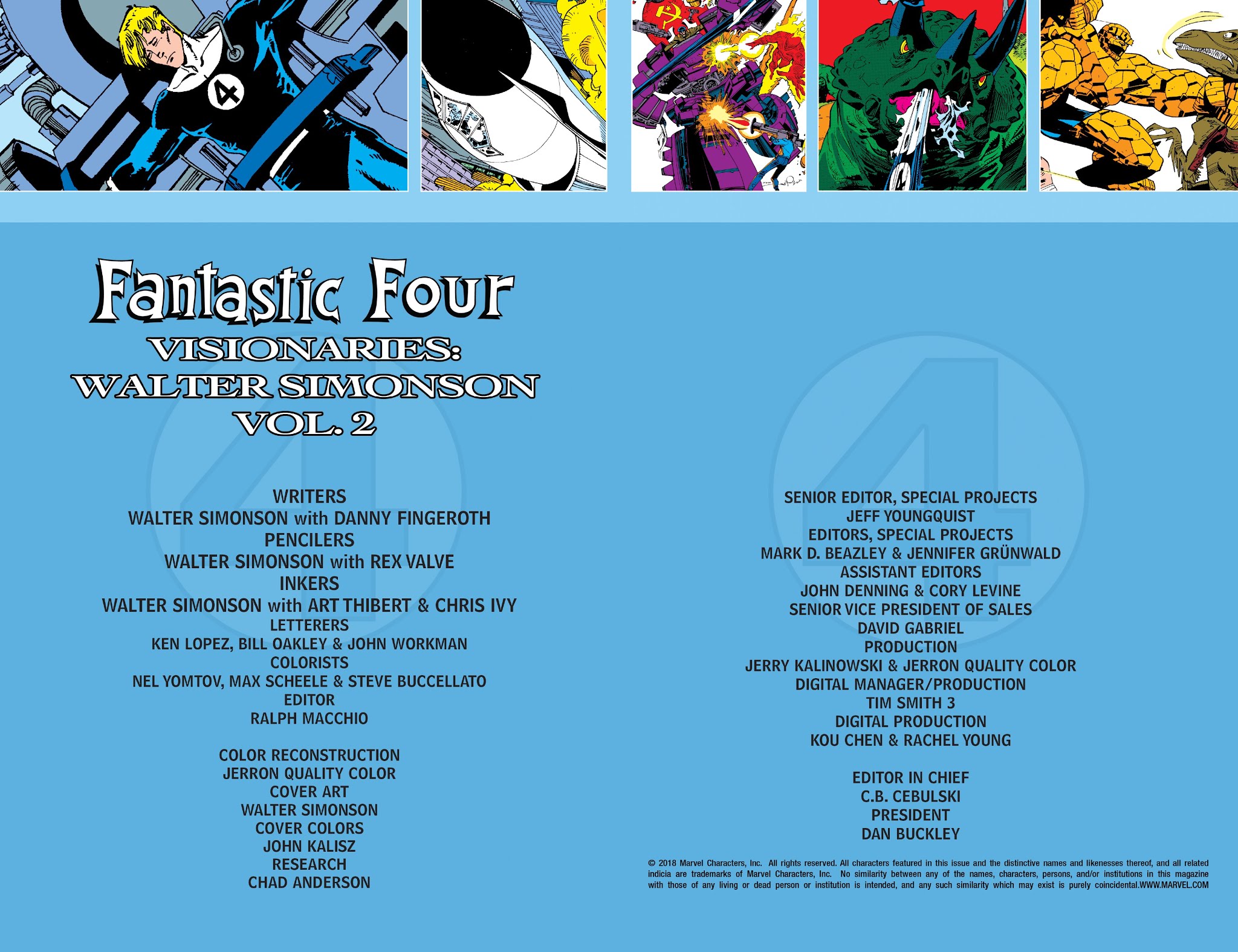 Read online Fantastic Four Visionaries: Walter Simonson comic -  Issue # TPB 2 (Part 1) - 3