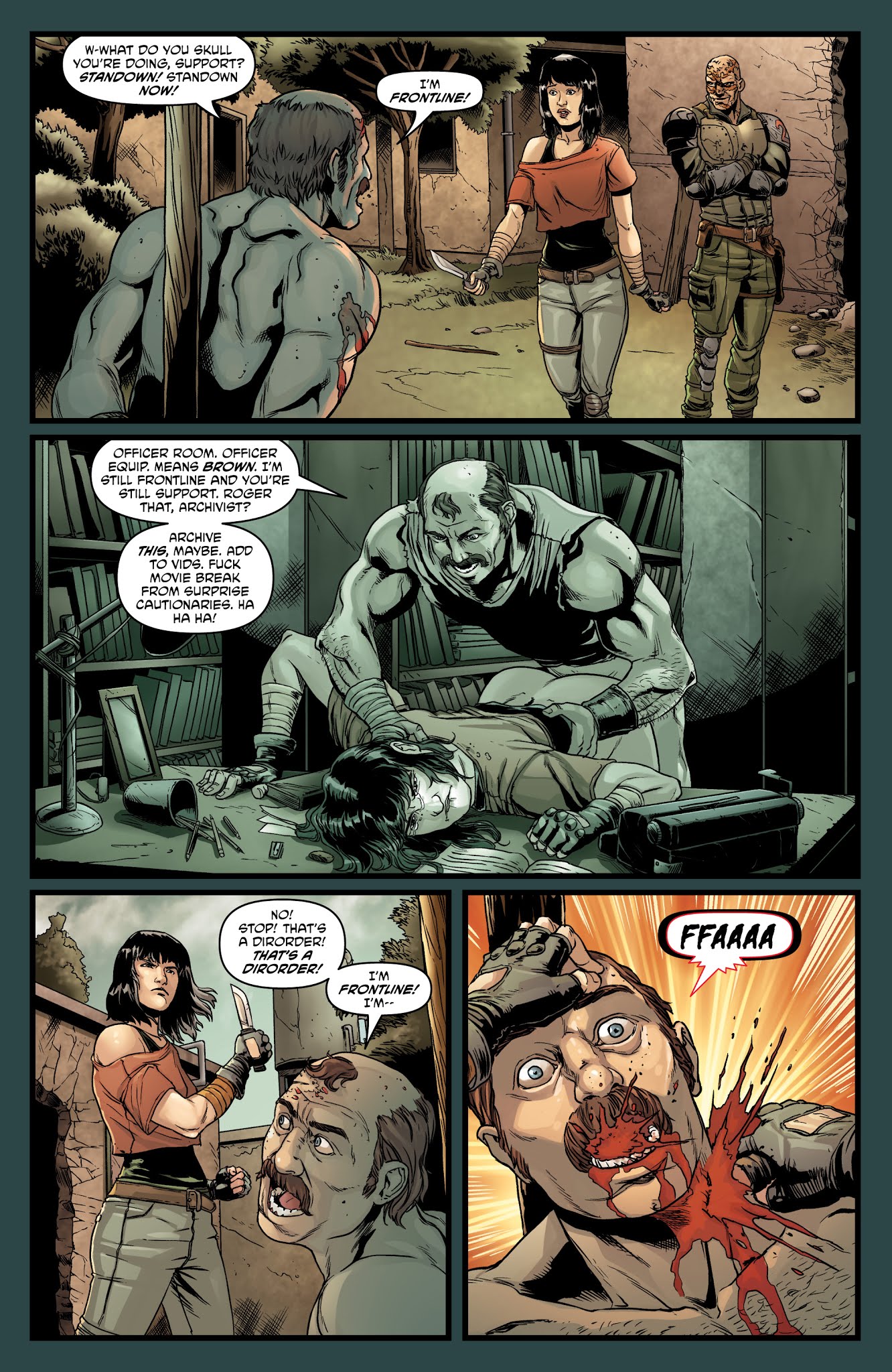Read online Crossed Plus One Hundred: Mimic comic -  Issue #1 - 12