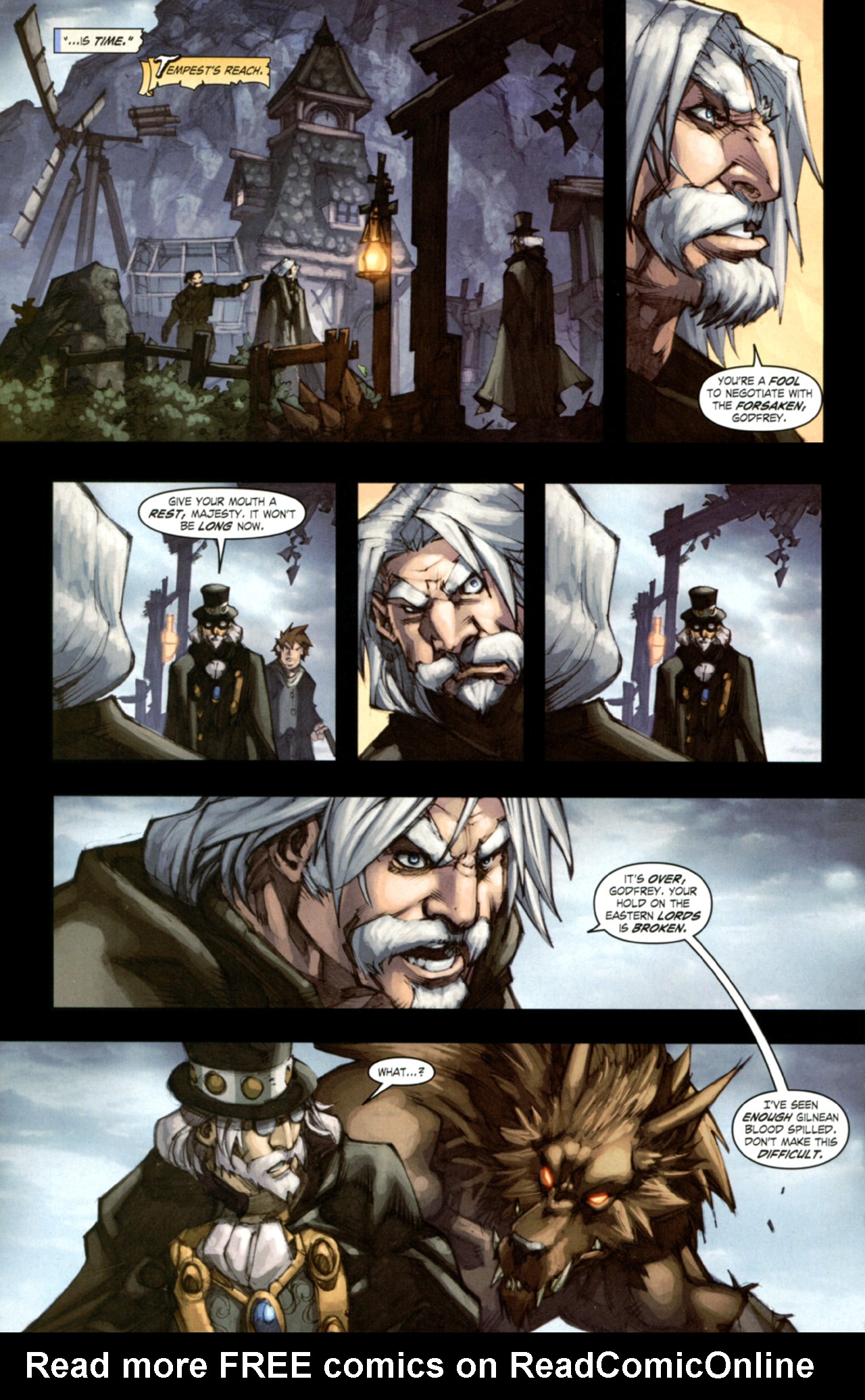 Read online World of Warcraft: Curse of the Worgen comic -  Issue #5 - 26
