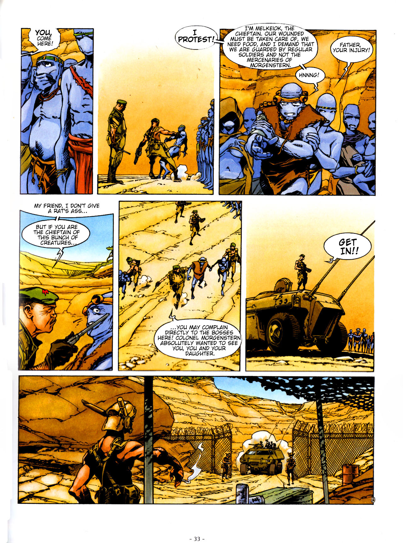 Read online Aquablue comic -  Issue #4 - 34