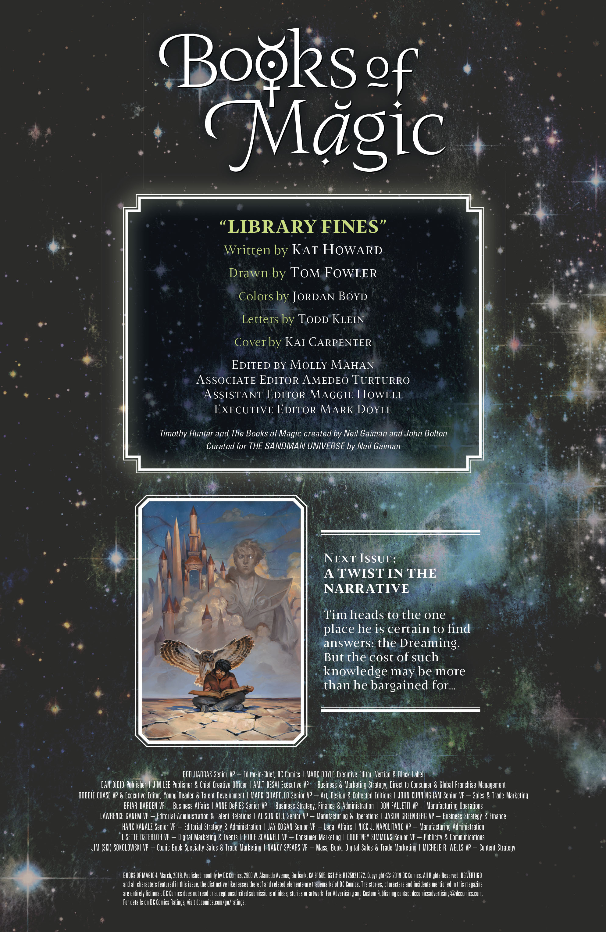 Read online Books of Magic (2018) comic -  Issue #4 - 24
