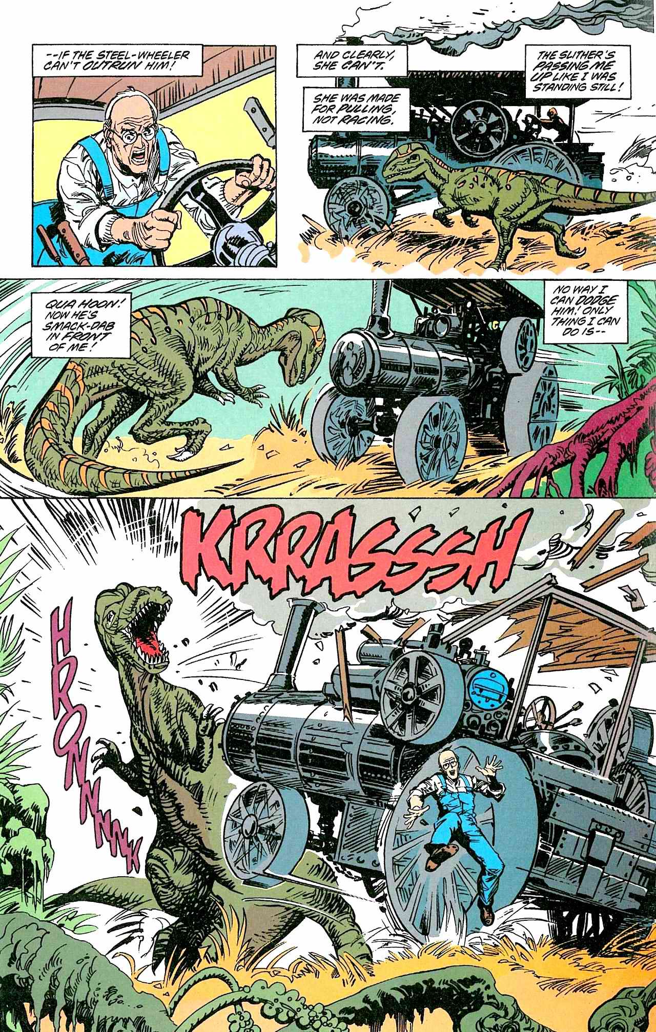 Read online Cadillacs and Dinosaurs comic -  Issue #6 - 27