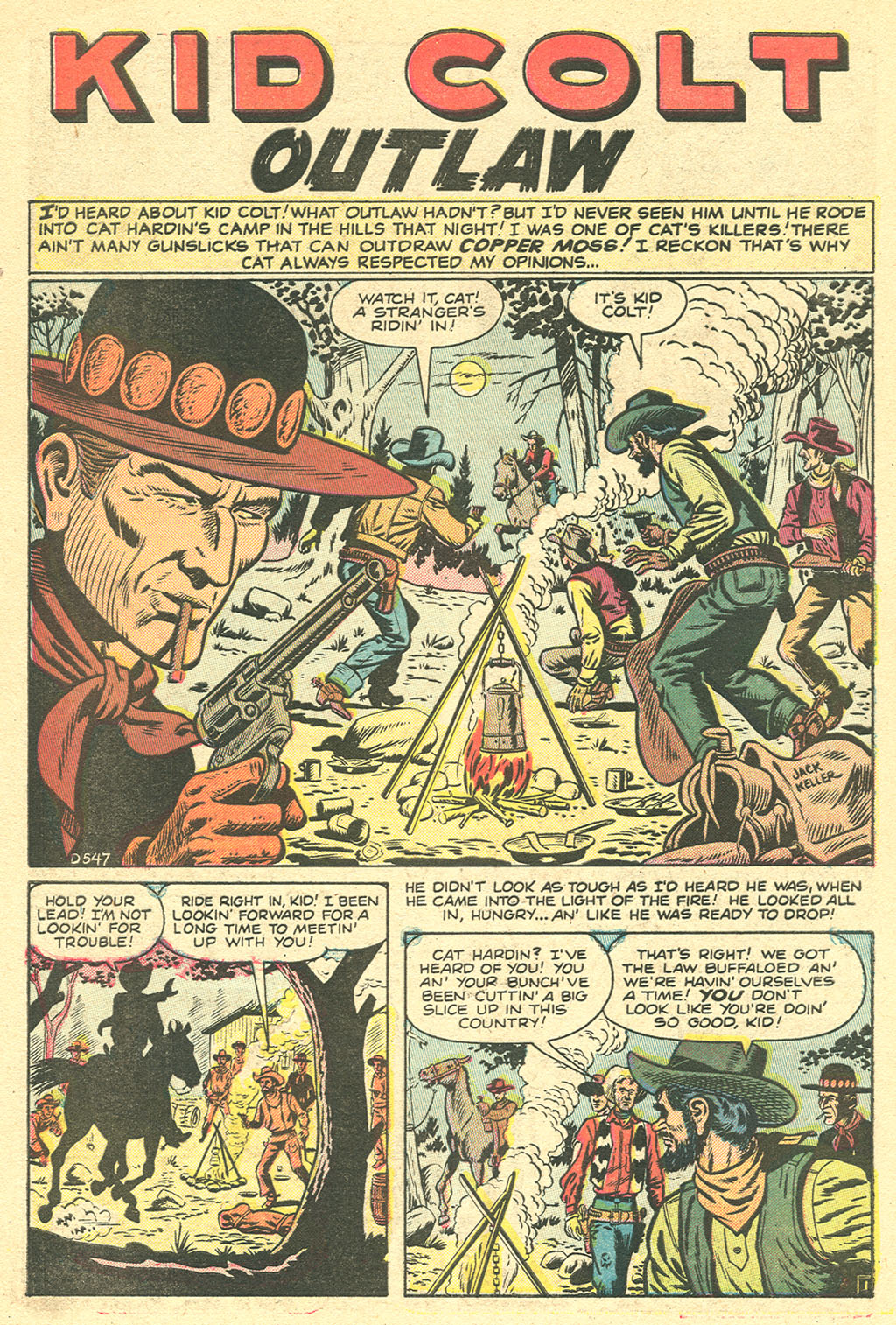 Read online Kid Colt Outlaw comic -  Issue #33 - 10