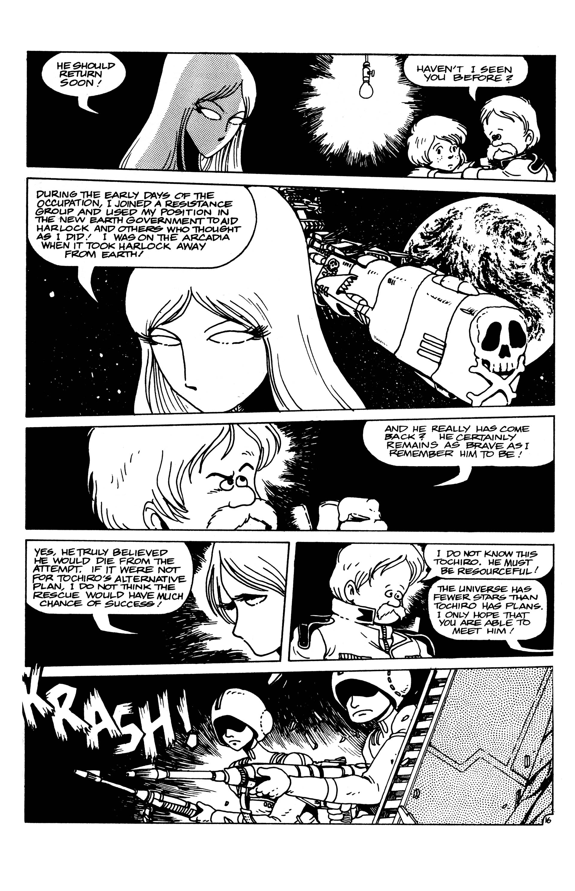 Read online Captain Harlock comic -  Issue #1 - 19