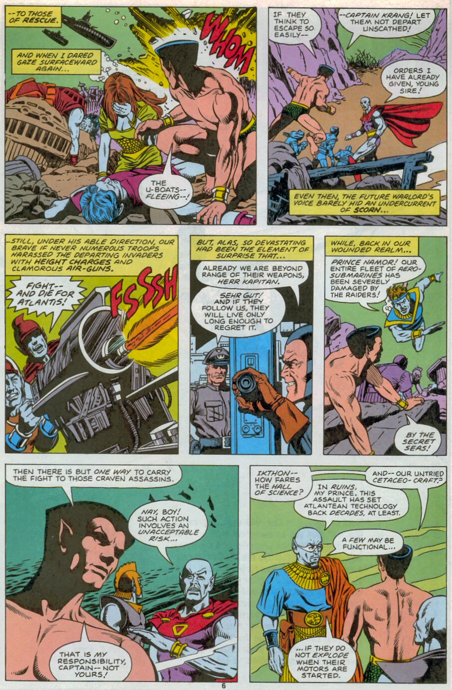 Read online Saga of the Sub-Mariner comic -  Issue #5 - 6