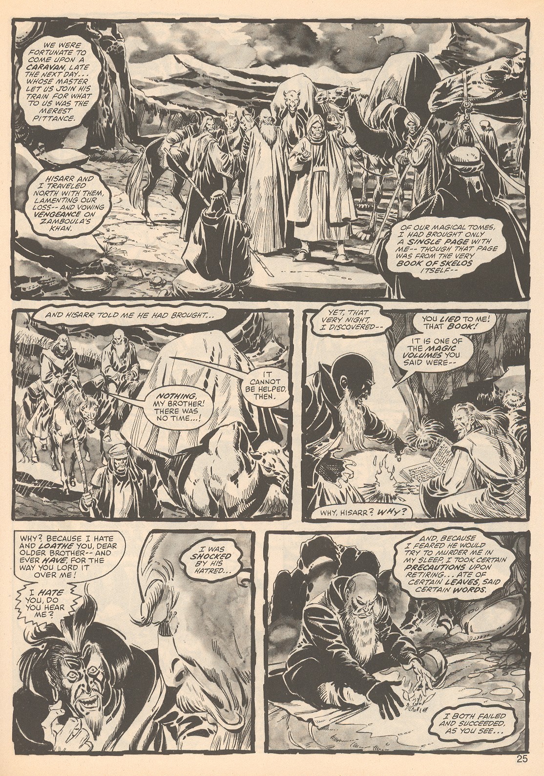Read online The Savage Sword Of Conan comic -  Issue #54 - 25