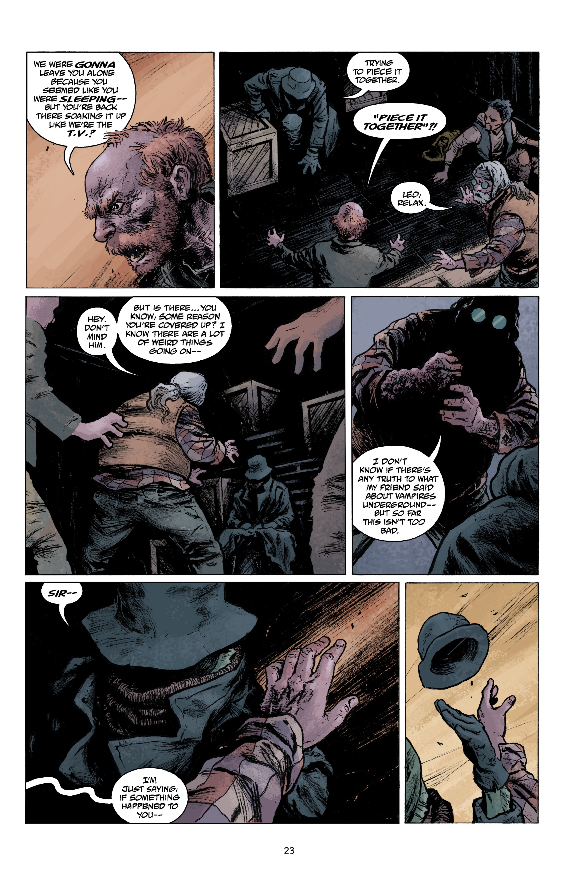 Read online Abe Sapien comic -  Issue # _TPB Dark and Terrible 1 (Part 1) - 24