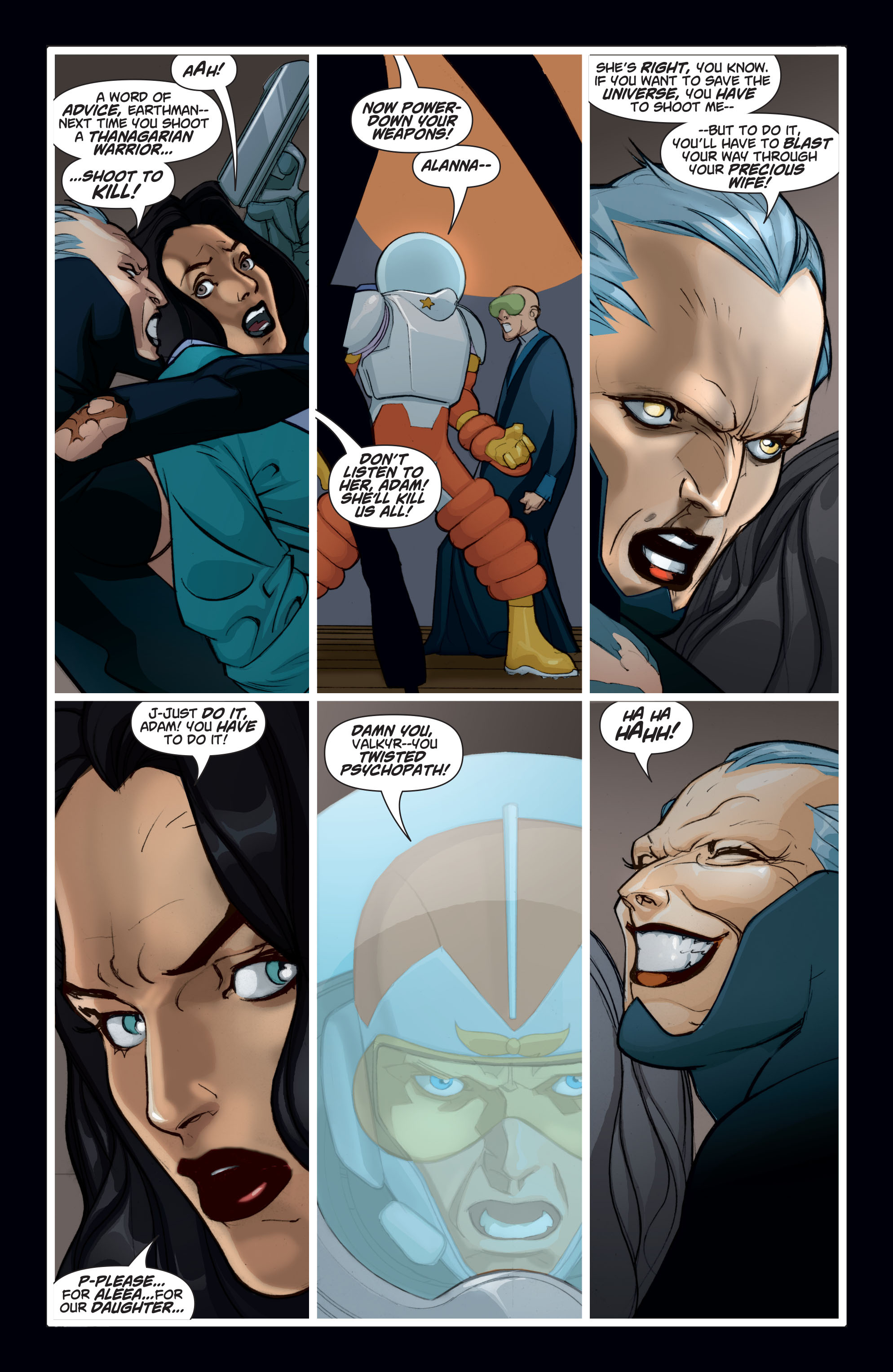 Read online Adam Strange (2004) comic -  Issue #8 - 12