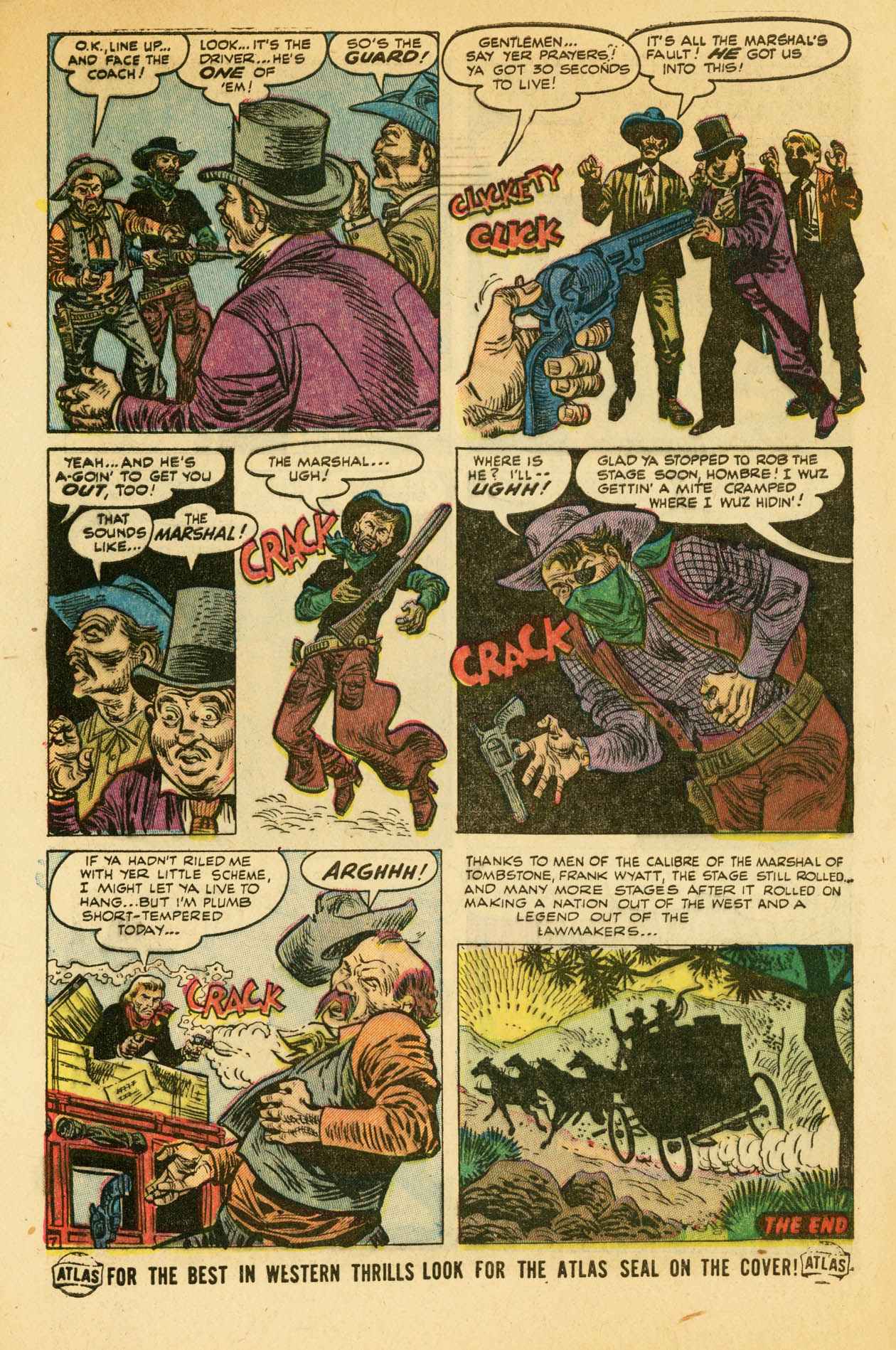 Read online Wild Western comic -  Issue #28 - 32
