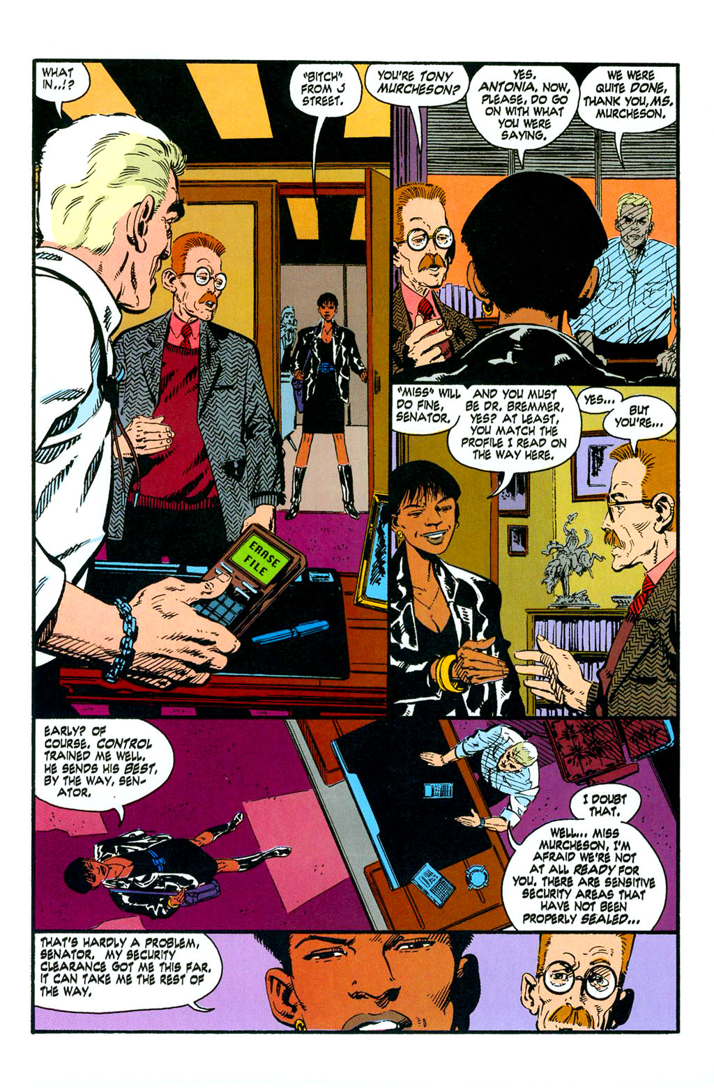 Read online John Byrne's Next Men (1992) comic -  Issue # TPB 1 - 34