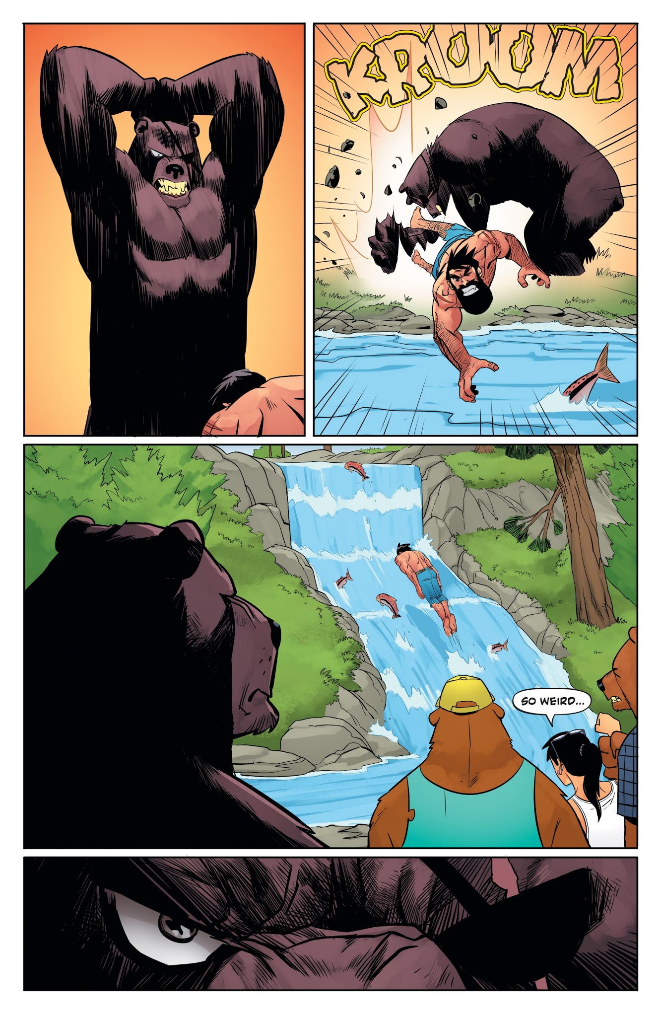 Read online Shirtless Bear-Fighter! comic -  Issue #3 - 23