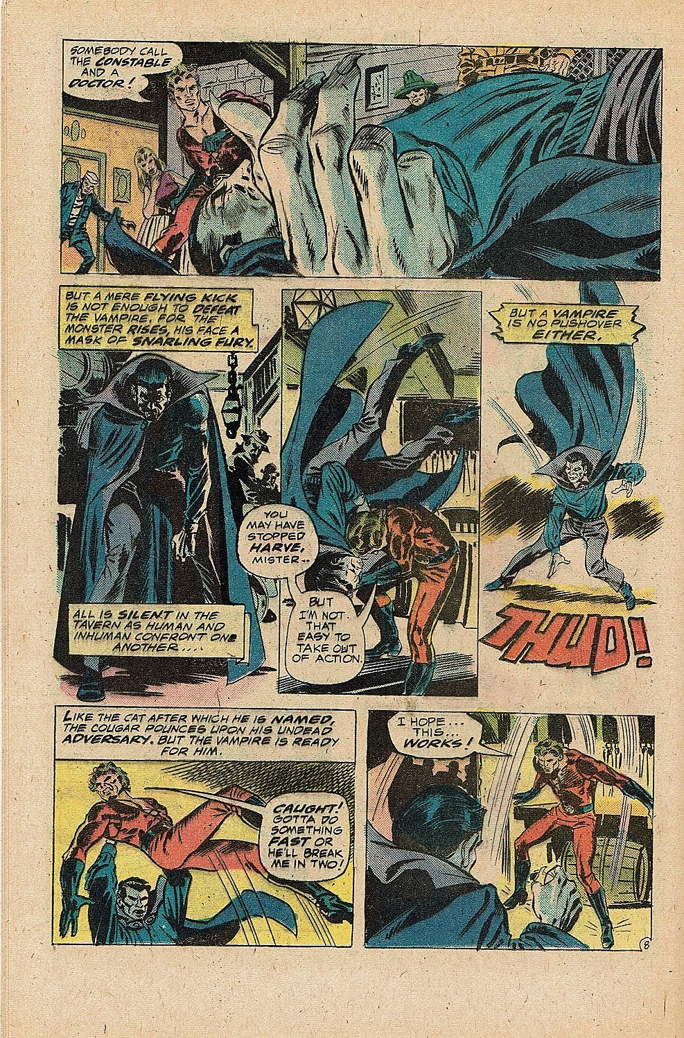 Read online The Cougar comic -  Issue #1 - 12