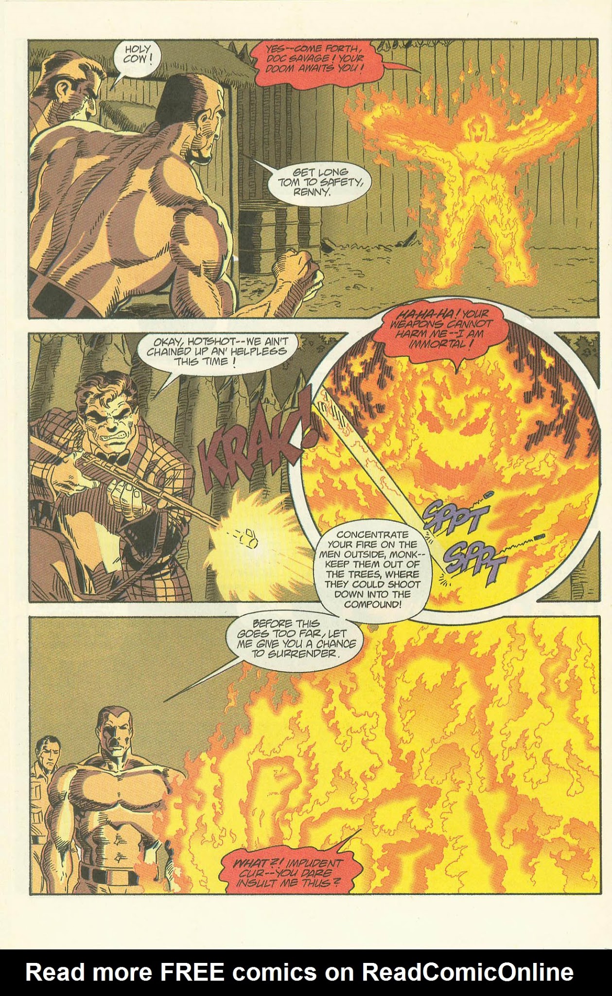 Read online Doc Savage: Curse of the Fire God comic -  Issue #4 - 20