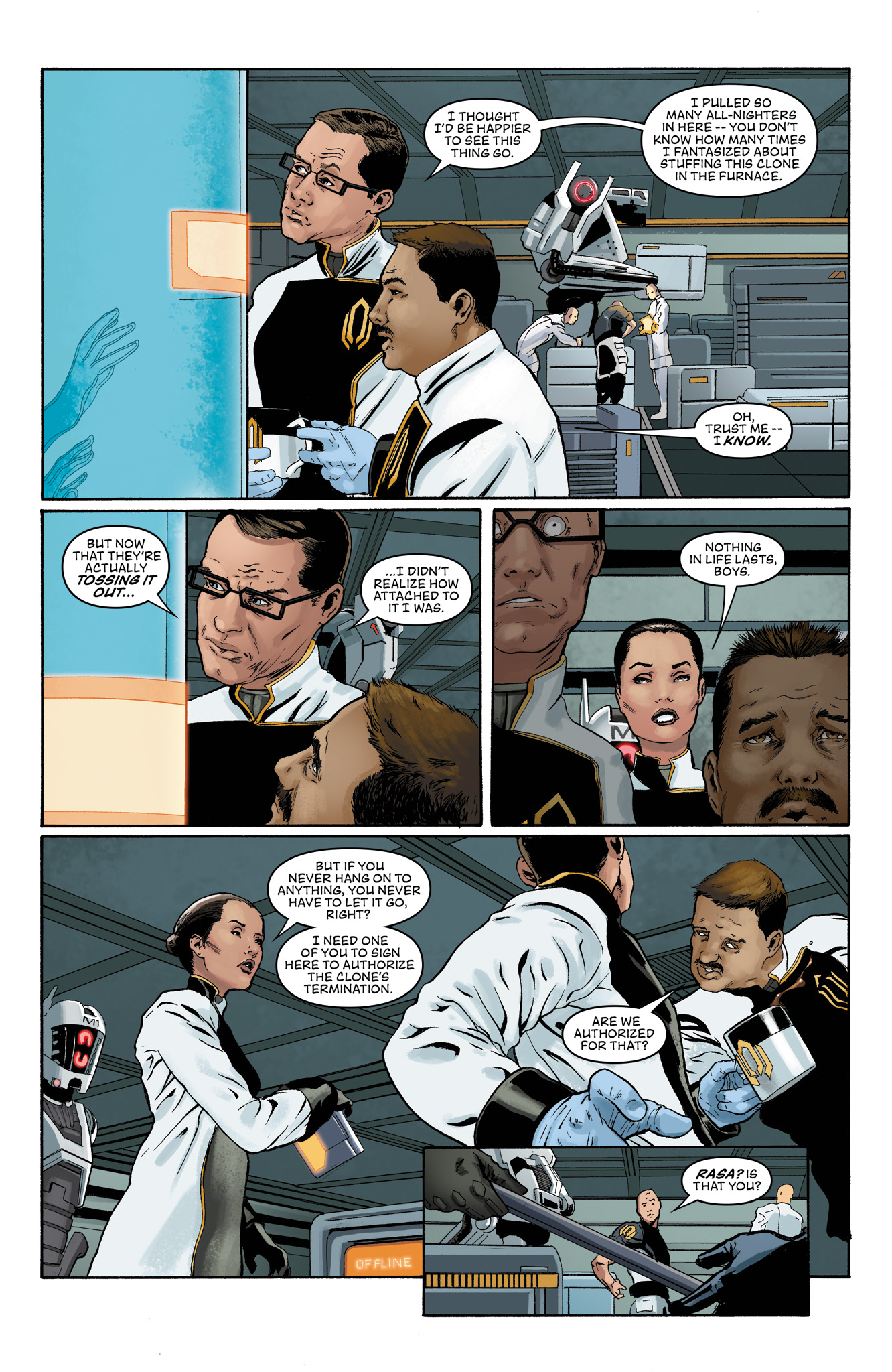Read online Mass Effect: Foundation comic -  Issue #13 - 5