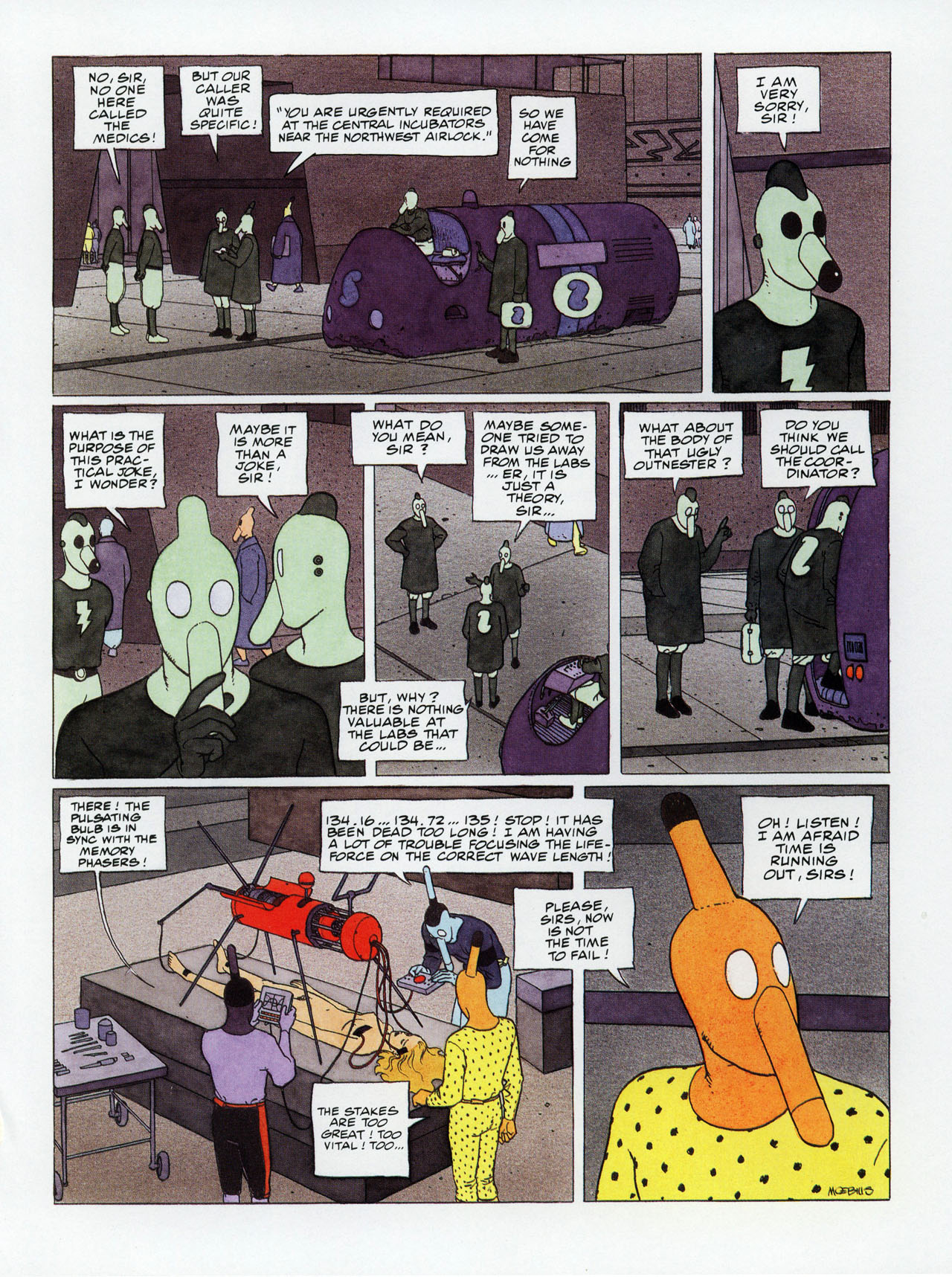 Read online Epic Graphic Novel: Moebius comic -  Issue # TPB 7 - 39